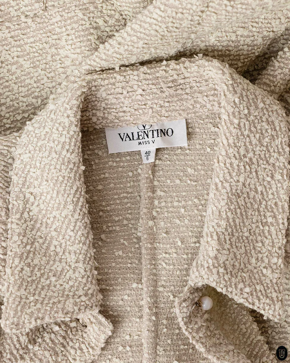 1990s Valentino Bouclé Jacket S