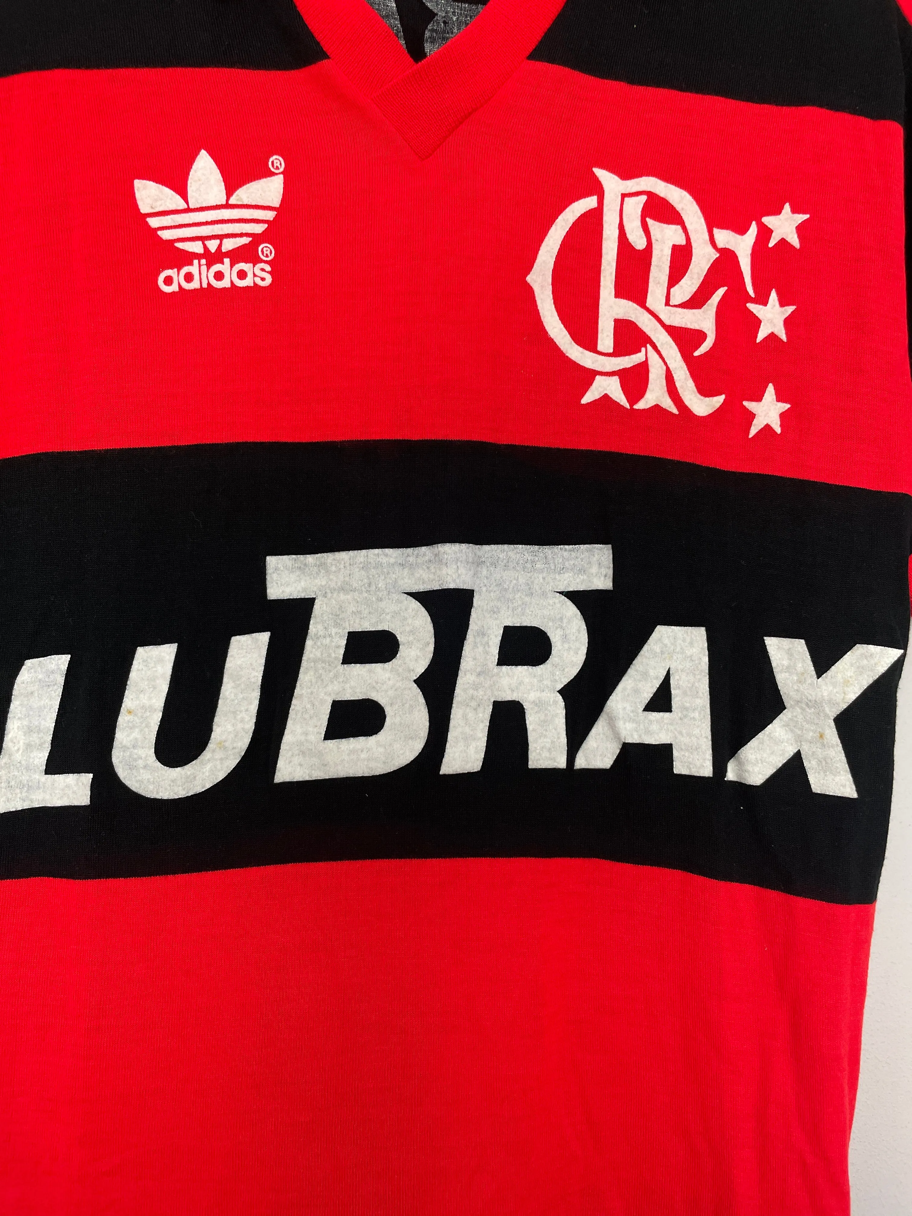 1991/92 FLAMENGO #10 HOME SHIRT (M) ADIDAS