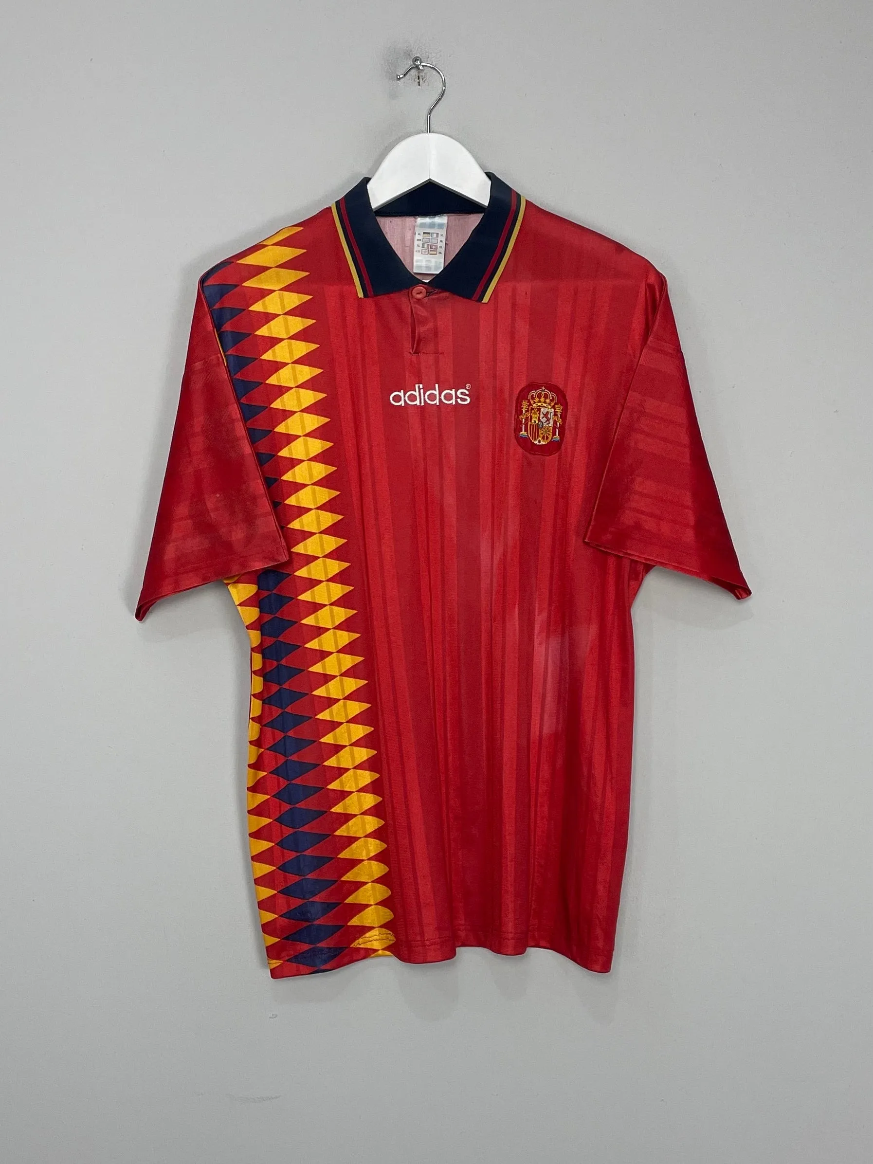 1994/96 SPAIN HOME SHIRT (XL) ADIDAS