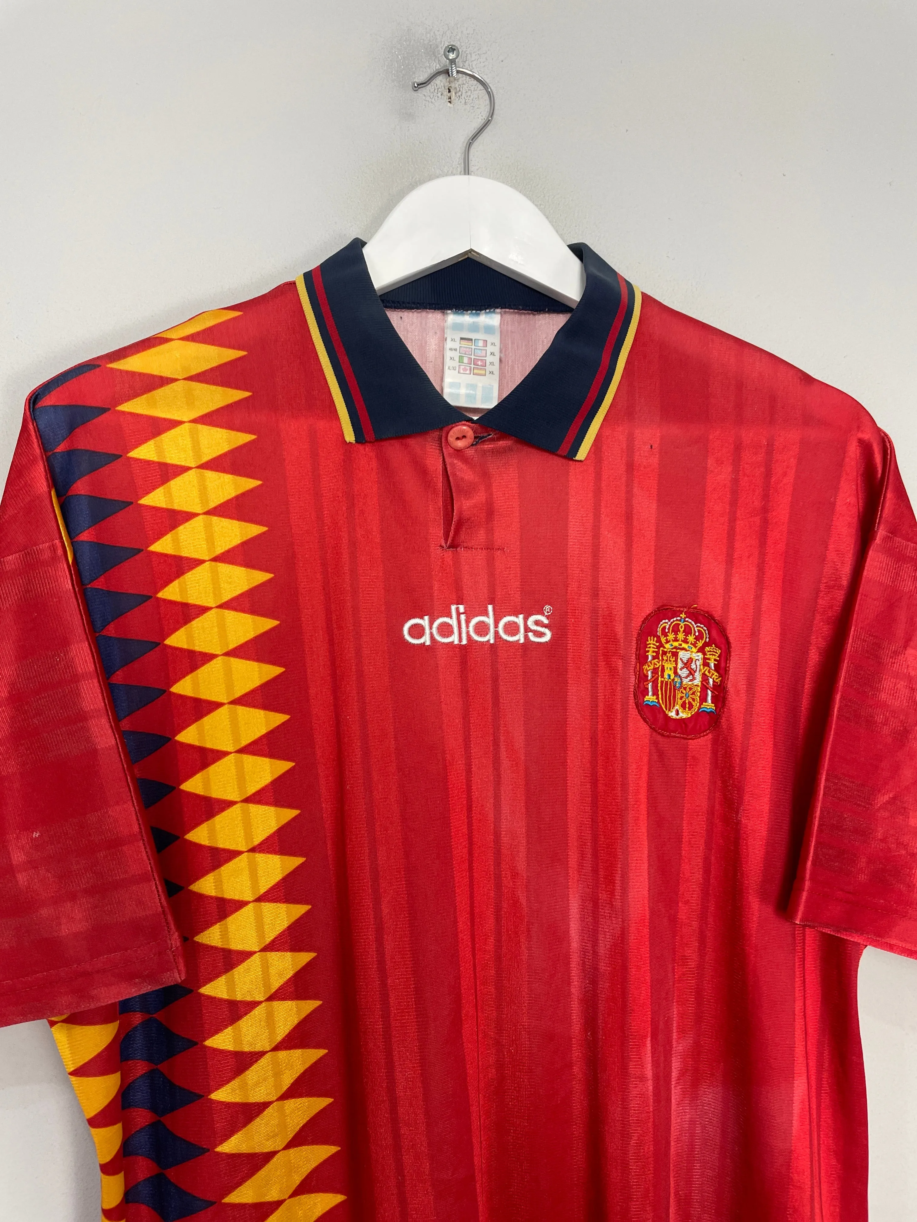 1994/96 SPAIN HOME SHIRT (XL) ADIDAS