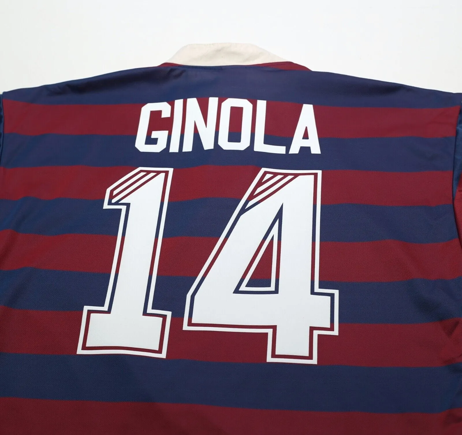 1995/96 GINOLA #14 Newcastle United Vintage adidas Away Football Shirt (M)