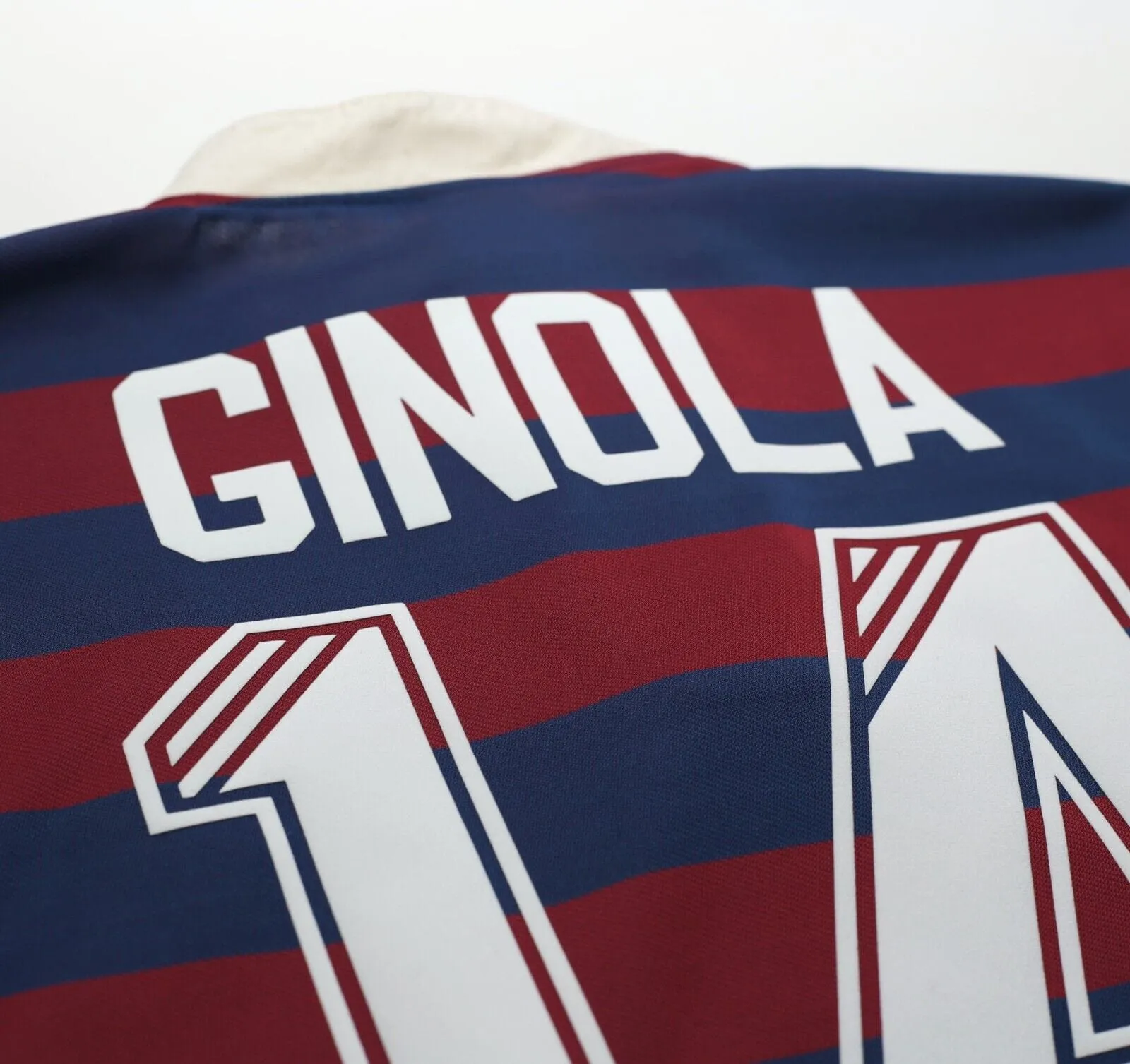 1995/96 GINOLA #14 Newcastle United Vintage adidas Away Football Shirt (M)