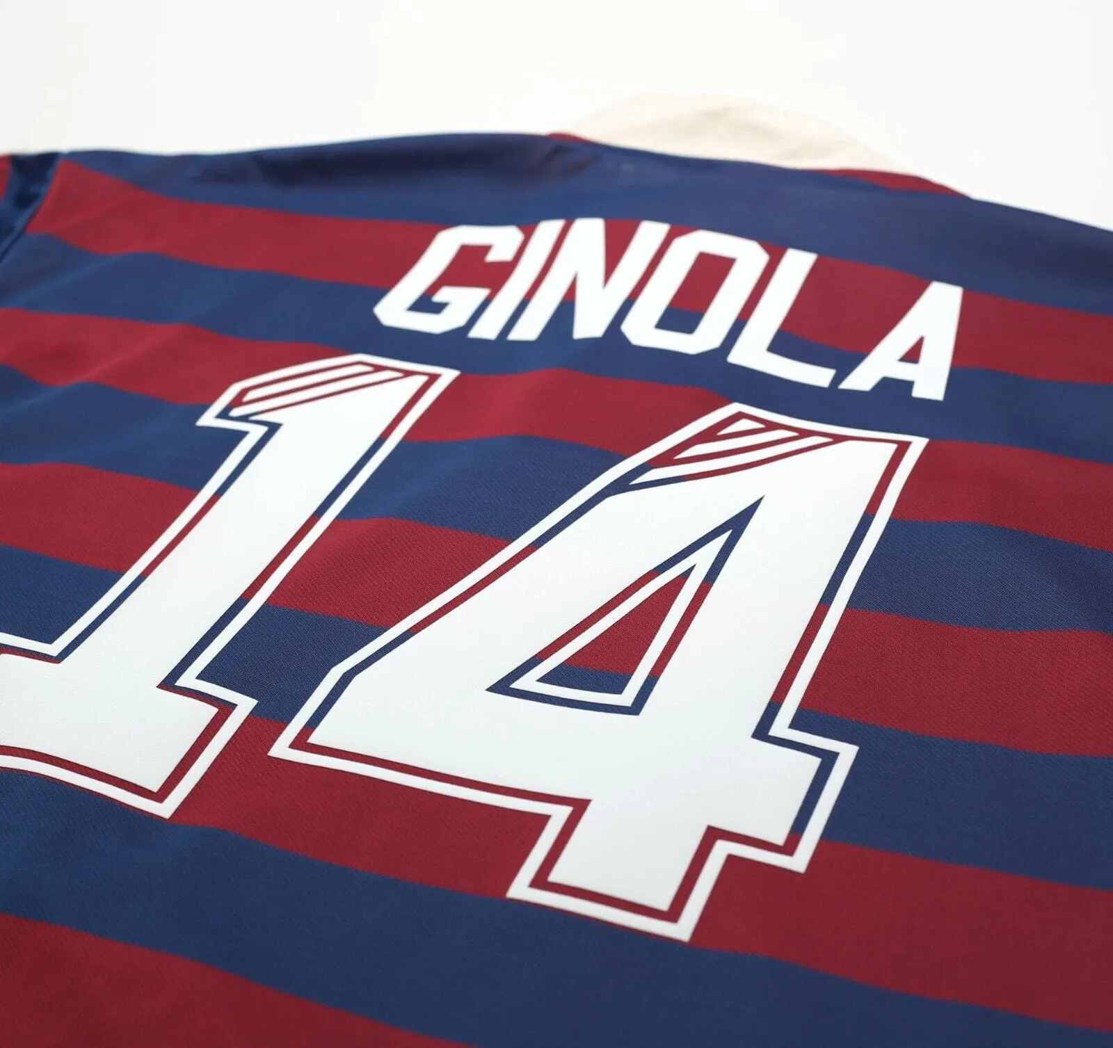 1995/96 GINOLA #14 Newcastle United Vintage adidas Away Football Shirt (M)