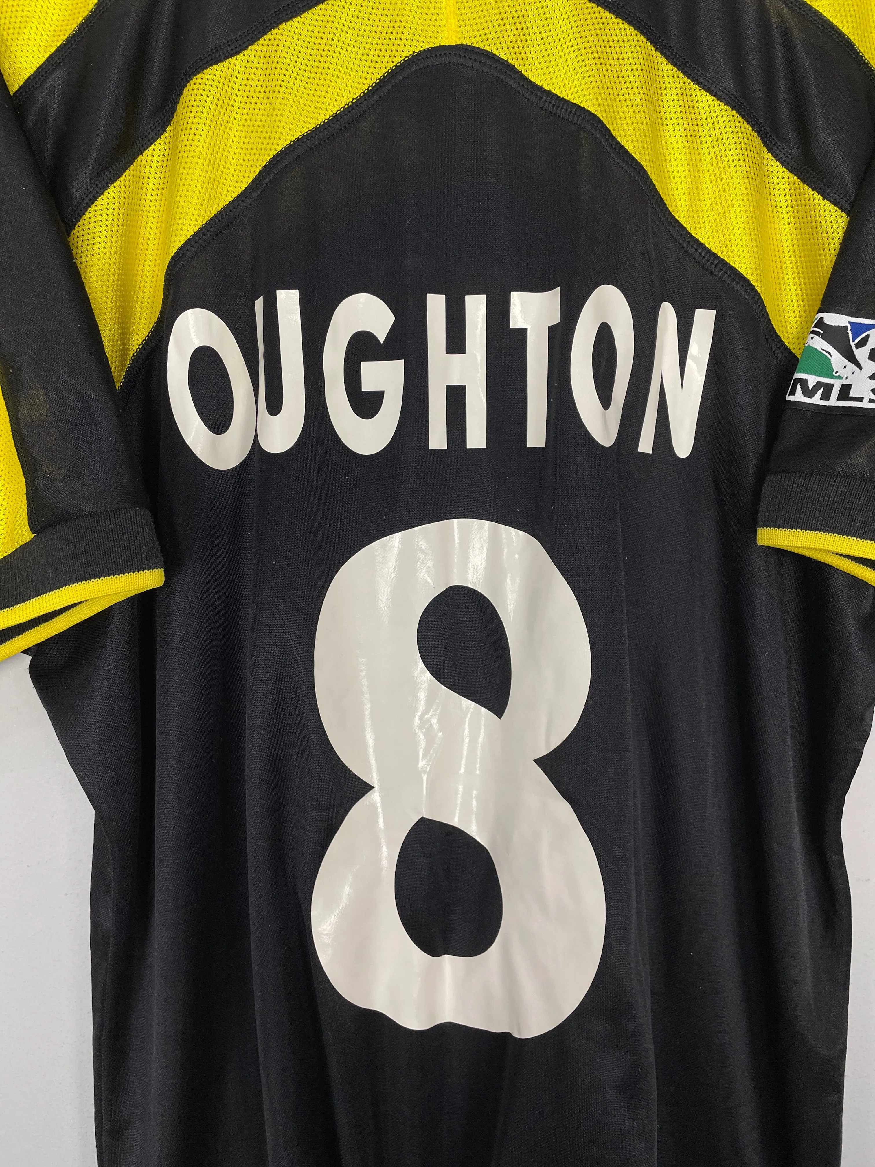 1996 COLOMBUS CREW OUGHTON #8 HOME SHIRT (L) ADIDAS