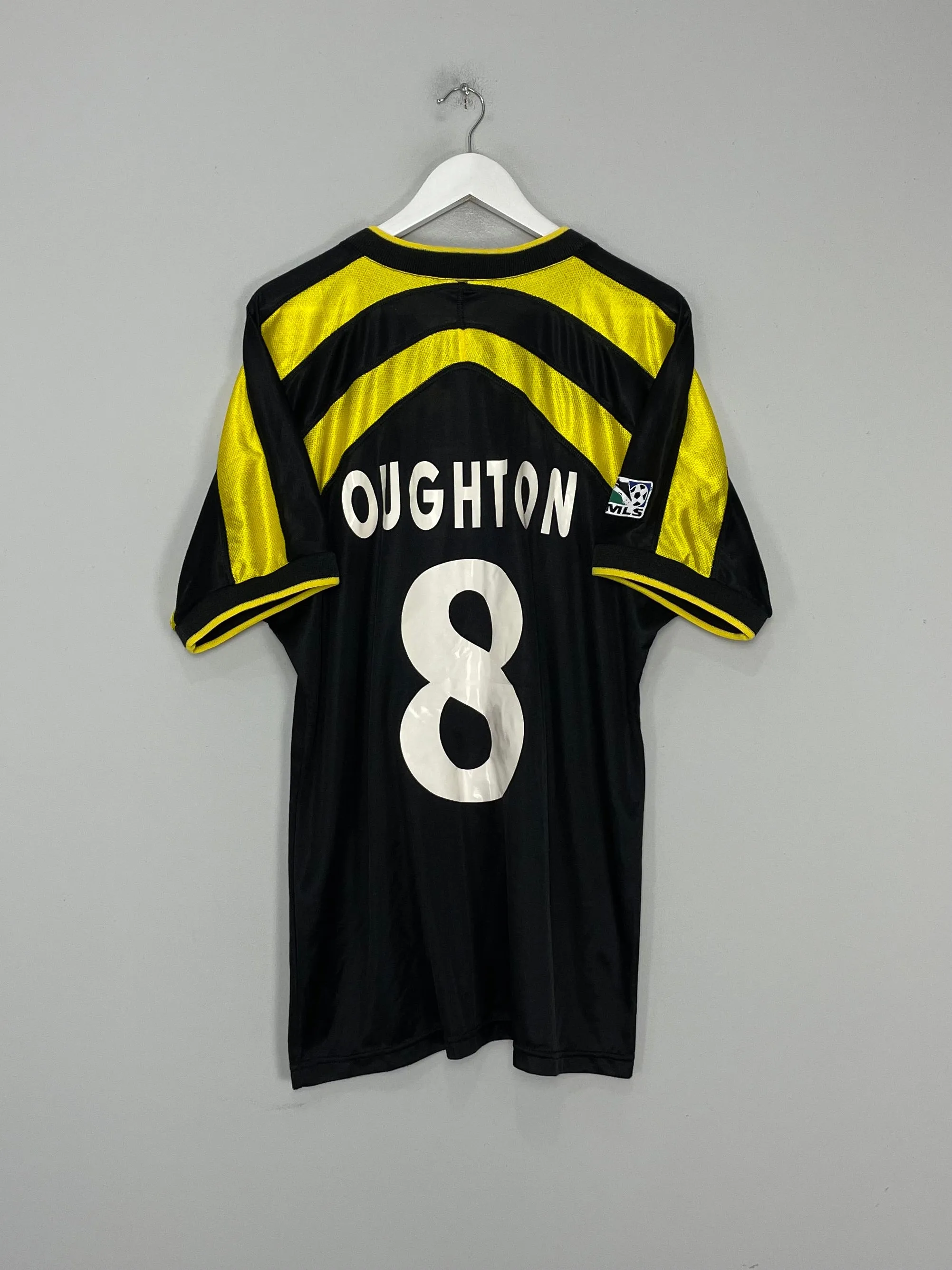 1996 COLOMBUS CREW OUGHTON #8 HOME SHIRT (L) ADIDAS