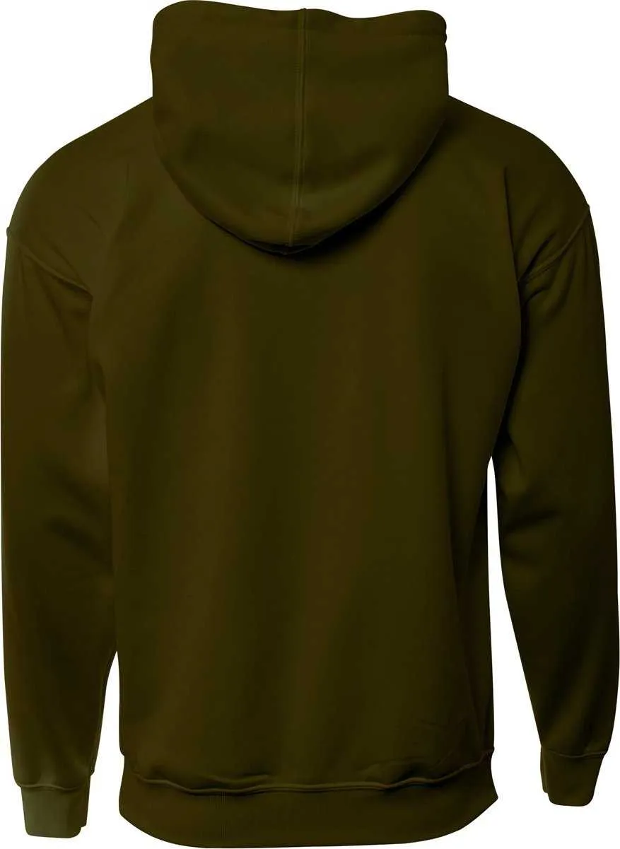 A4 NB4279 Sprint Fleece Hoodie - Military Green Graphite