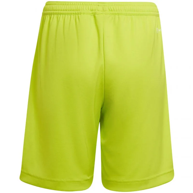 Adidas Junior Entrada 22 Shorts - Lime