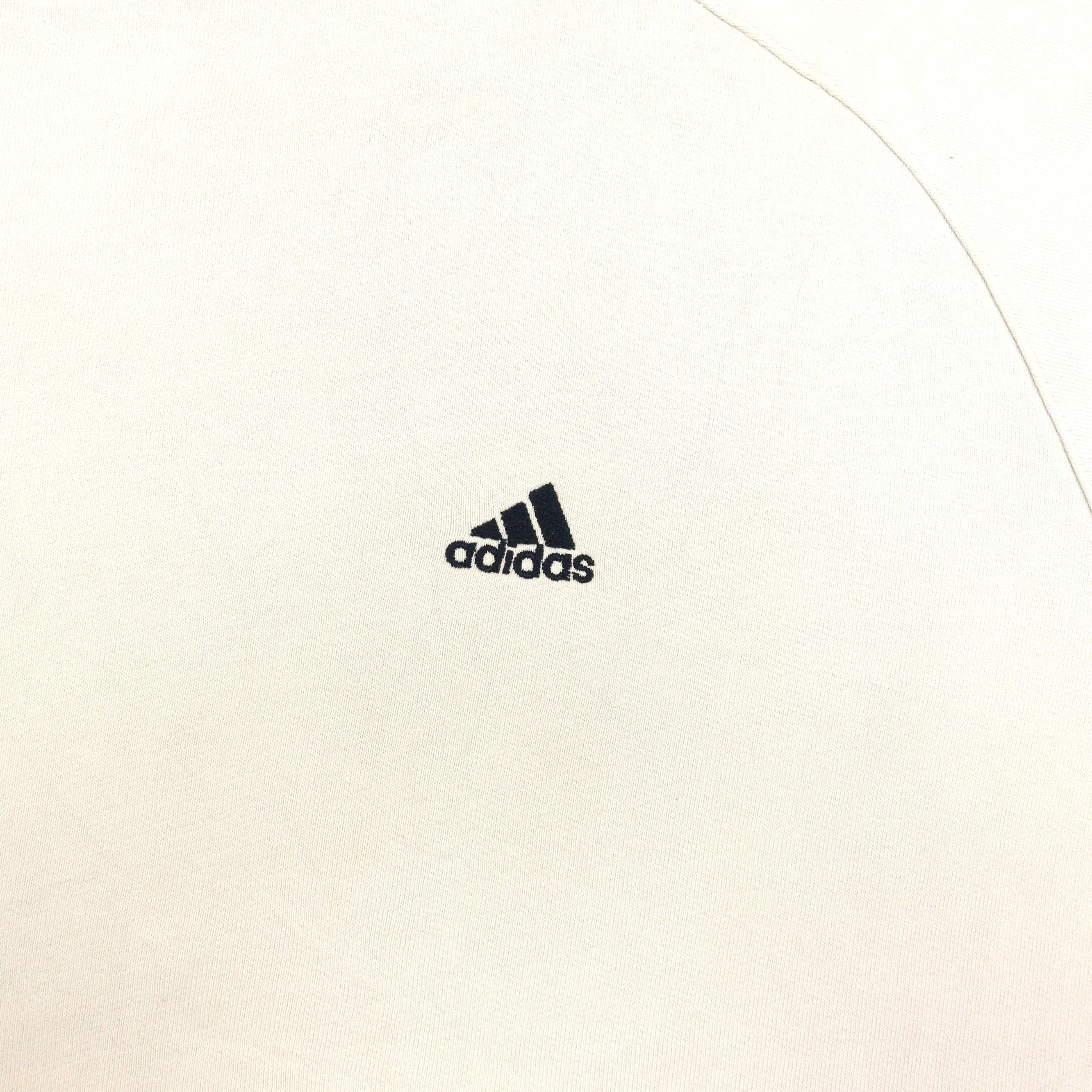 Adidas White Sweatshirt