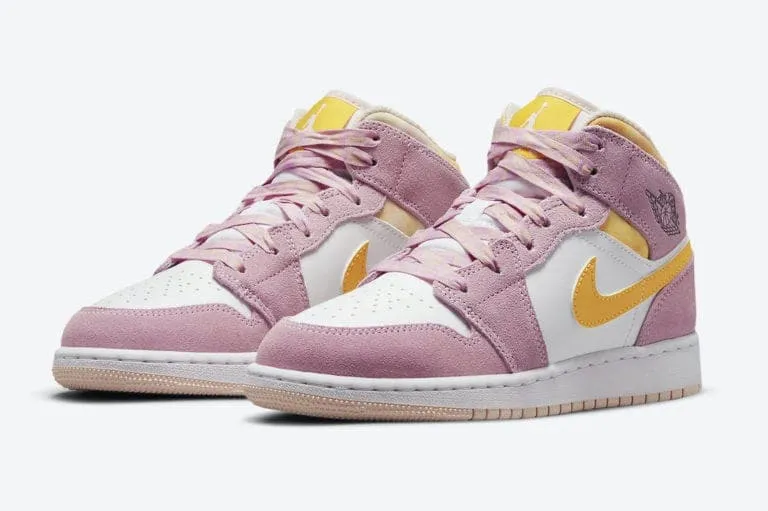 Air Jordan 1 Mid Arctic Pink