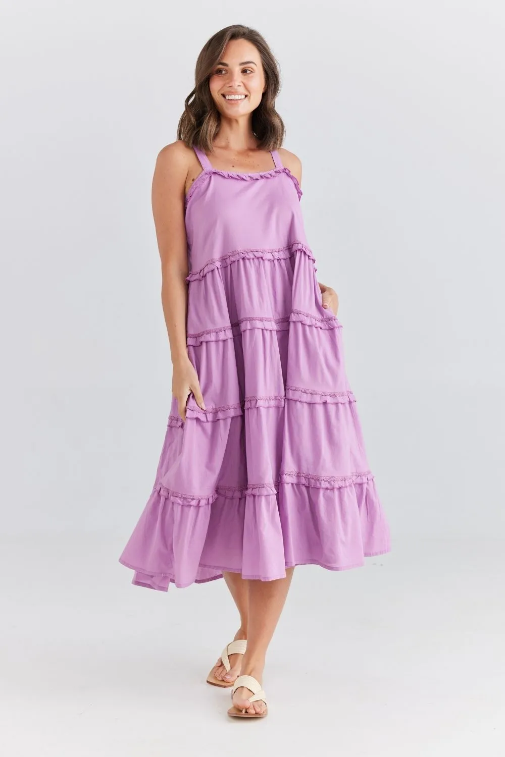 Alita Dress - Lilac