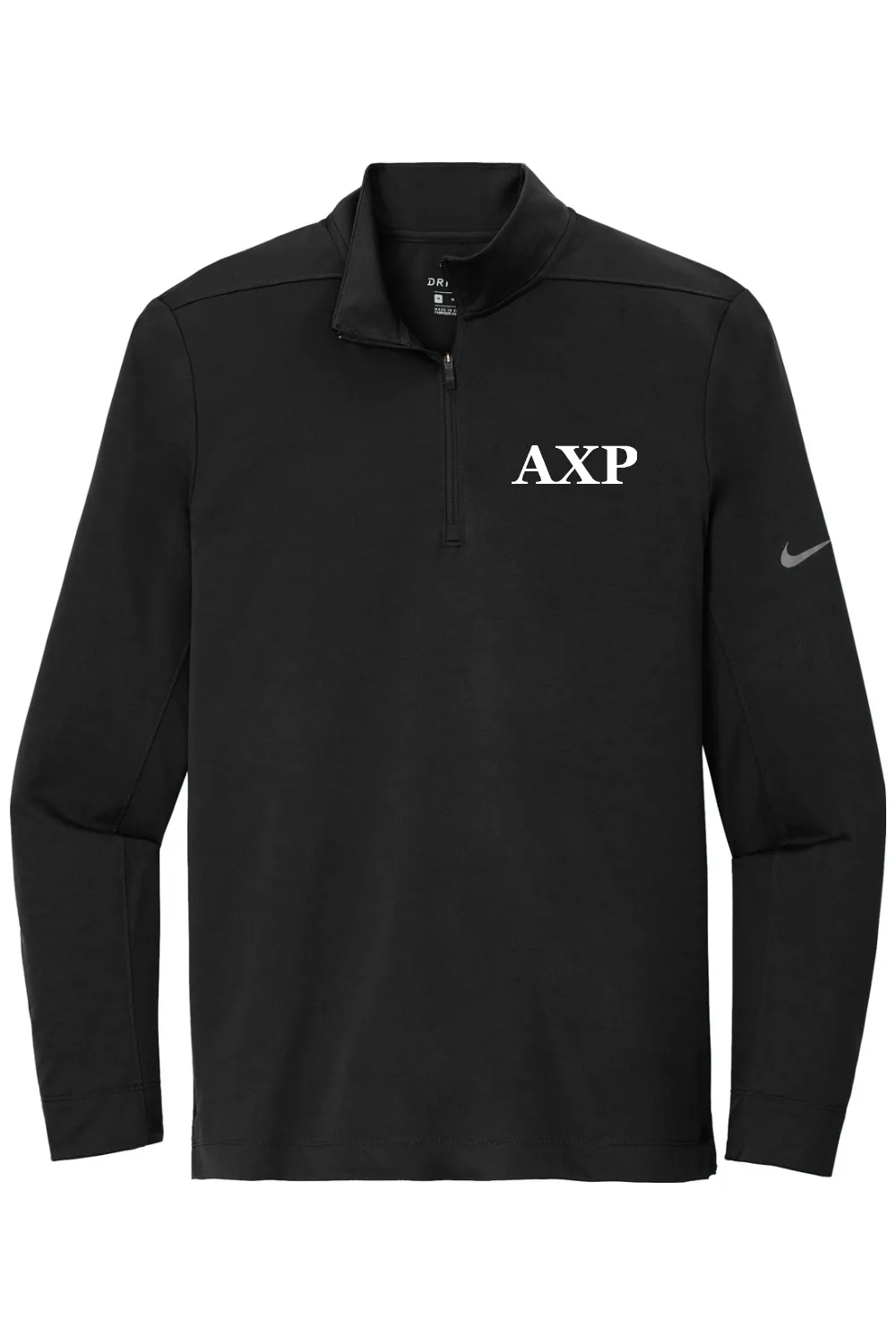 Alpha Chi Rho - Nike Dry Fit 1/4 Zip - White Embroidered Letters