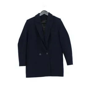 & Other Stories Women's Coat UK 6 Blue 100% Other