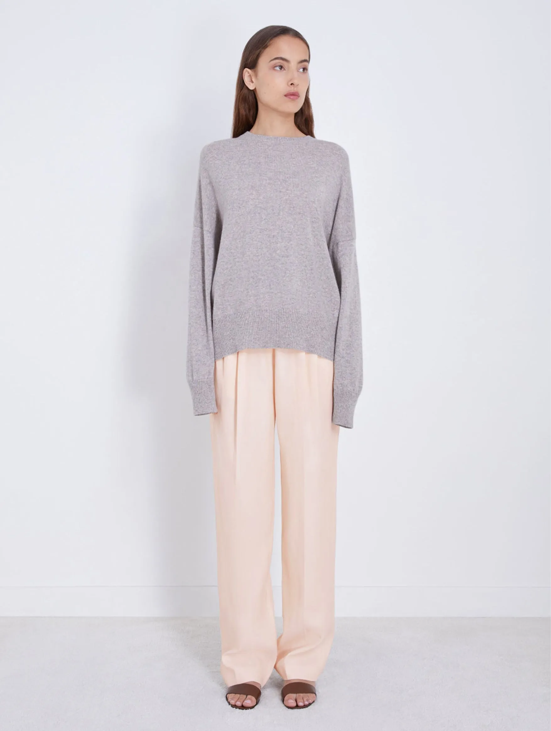 Anaa Cashmere Sweater in Bloom Melange