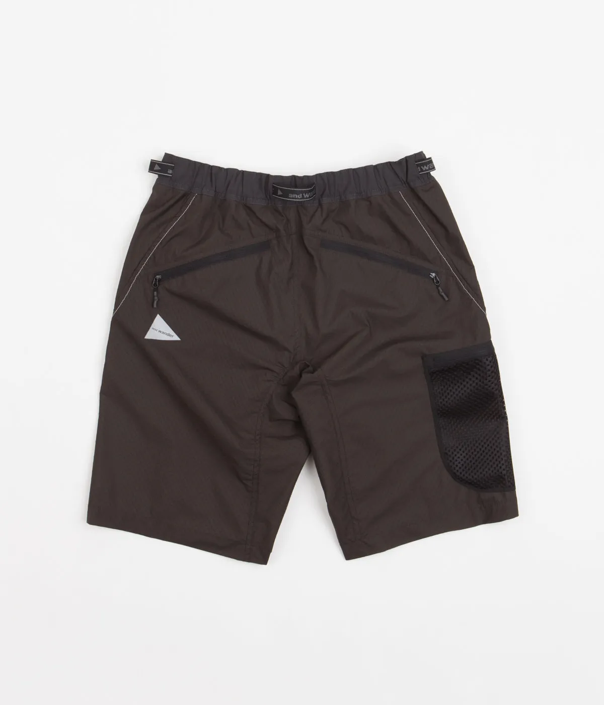 and wander Breath Rip Shorts - Brown