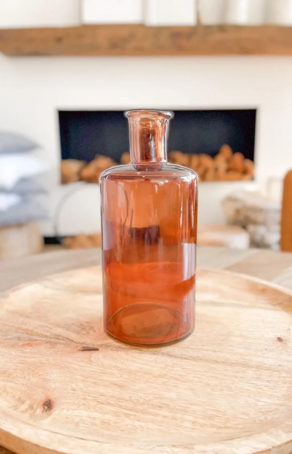 Apothecary Bottle Amber