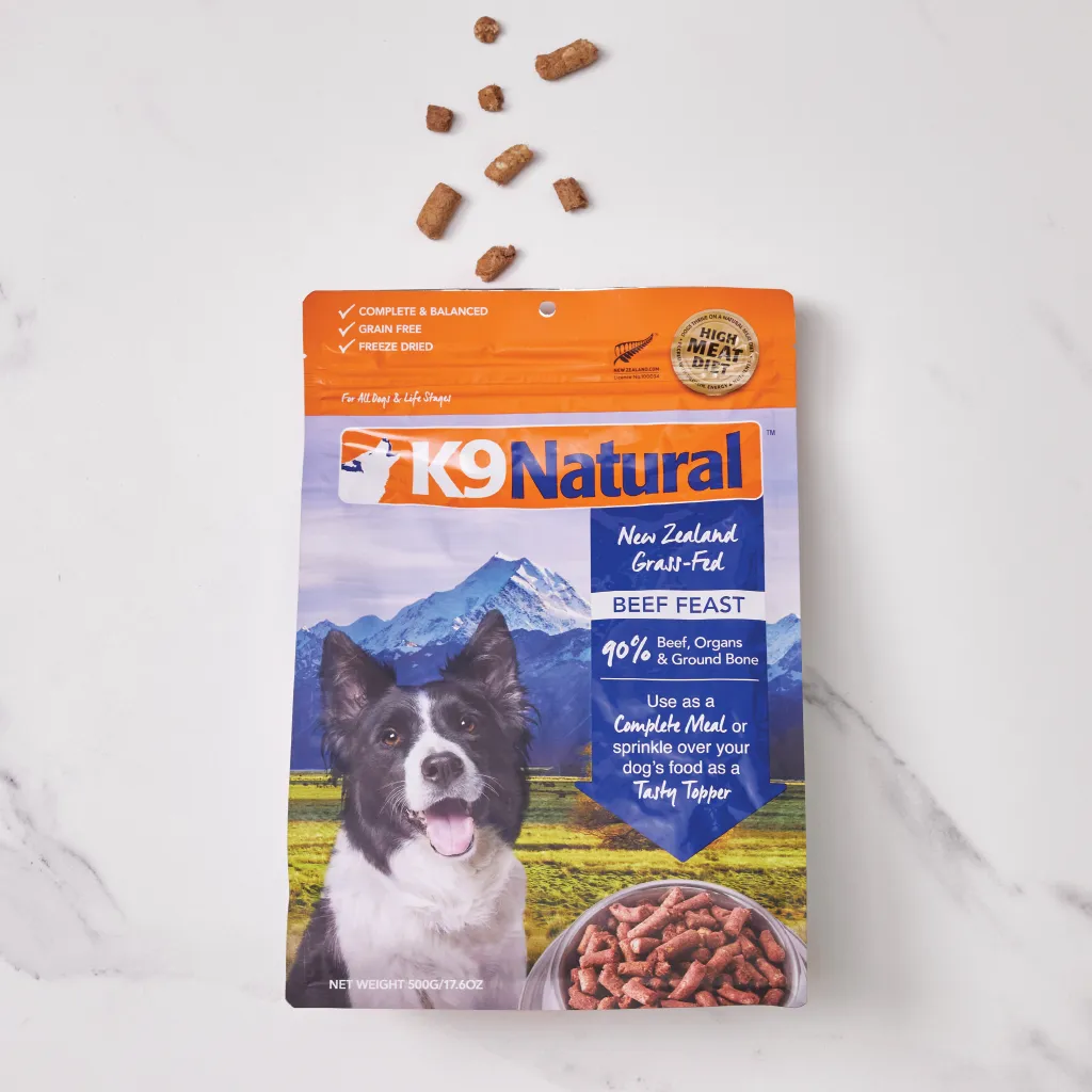 Beef Feast Freeze-Dried Dog Food