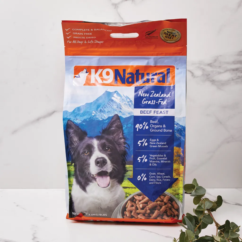 Beef Feast Freeze-Dried Dog Food