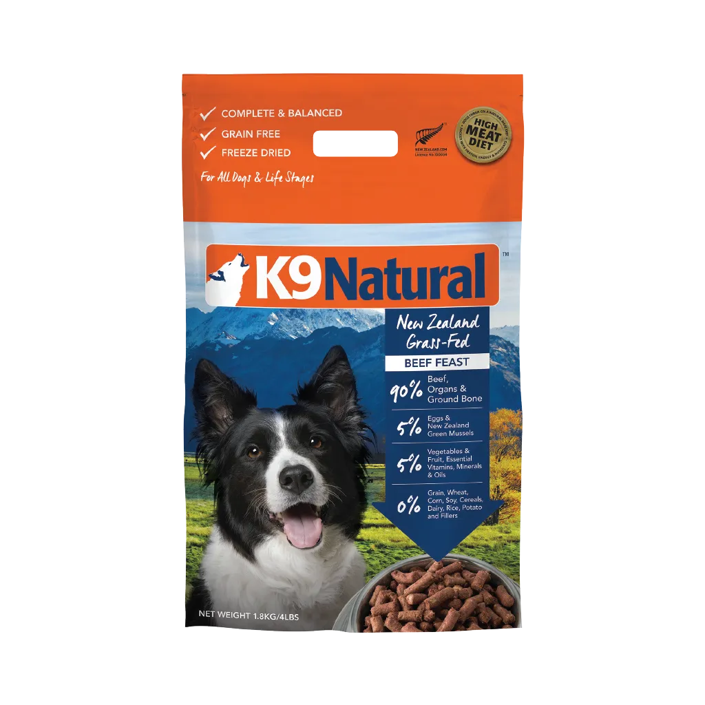 Beef Feast Freeze-Dried Dog Food