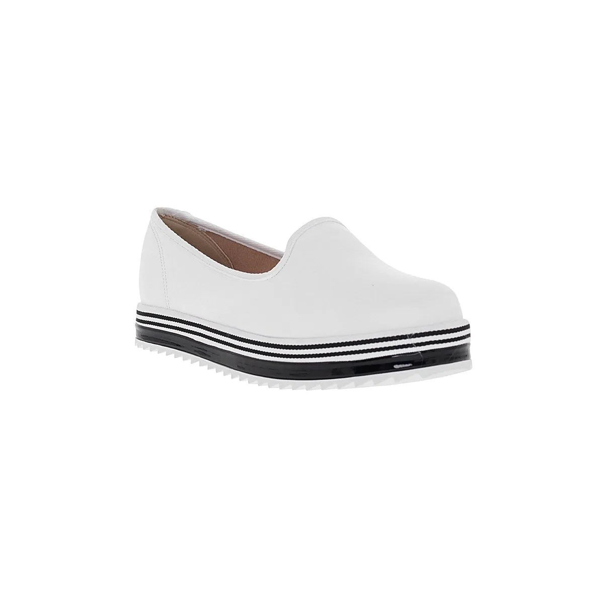 Beira Rio 4196.500 Women Fashion Loafer in White