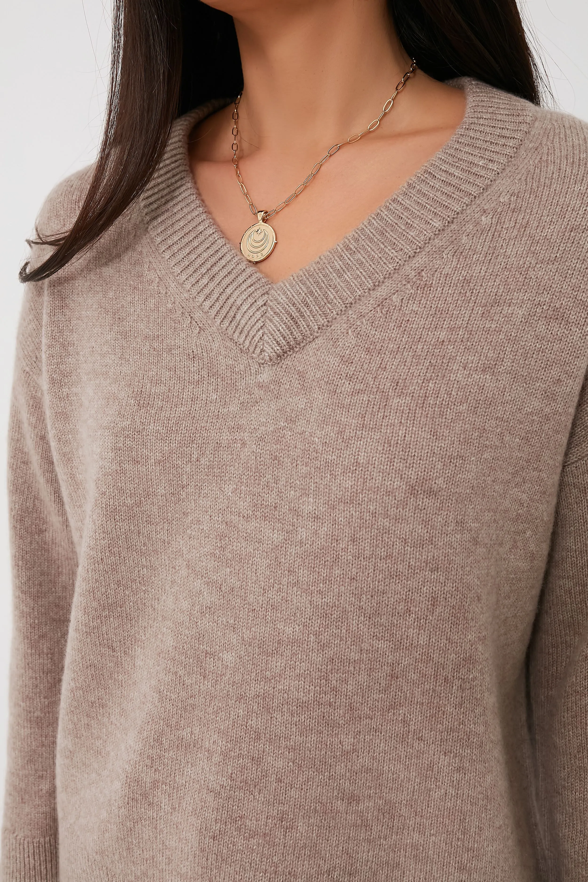 Biscotty Cashmere Standard V-Neck Sweater