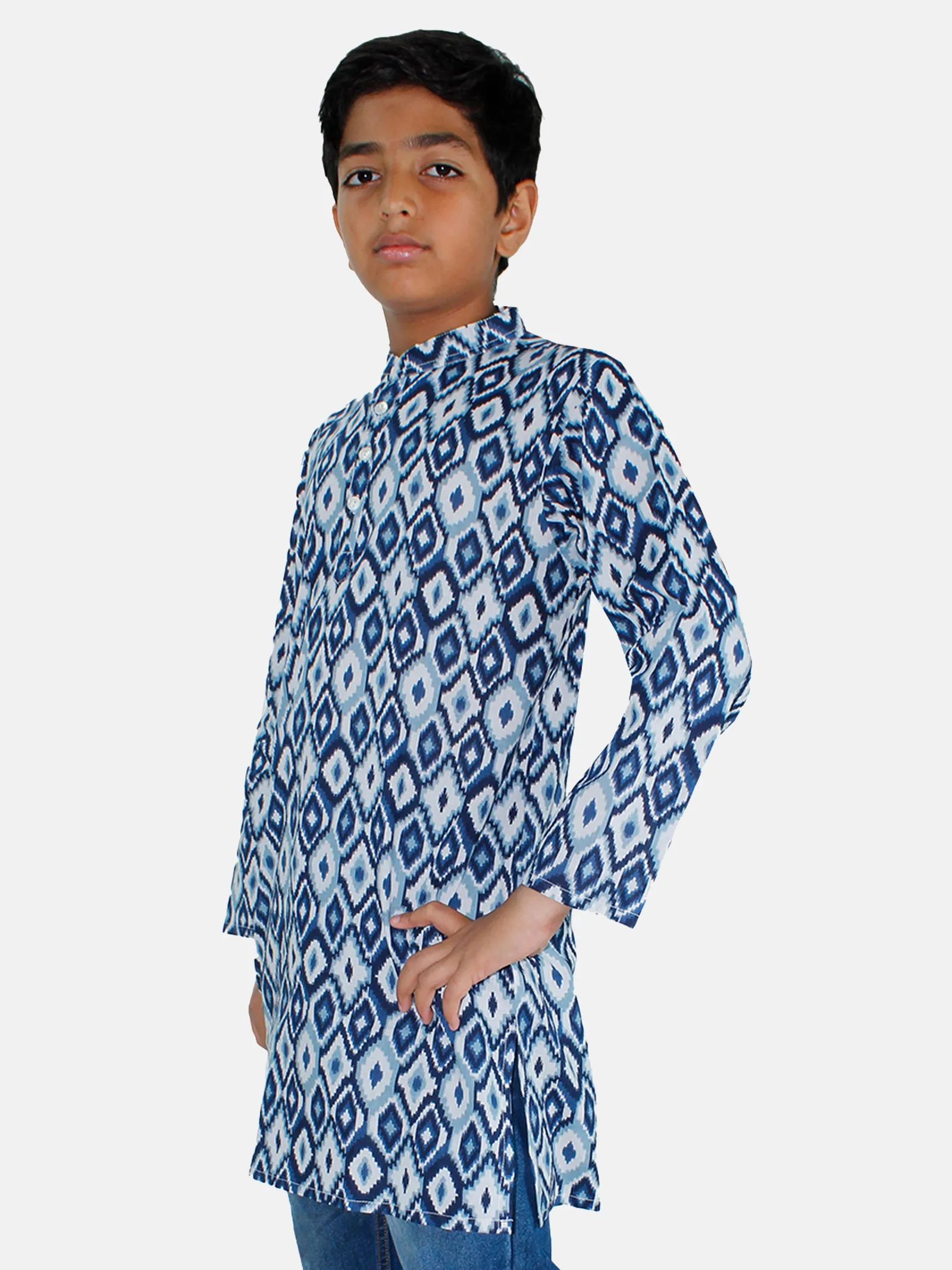 Boys Printed Kurta