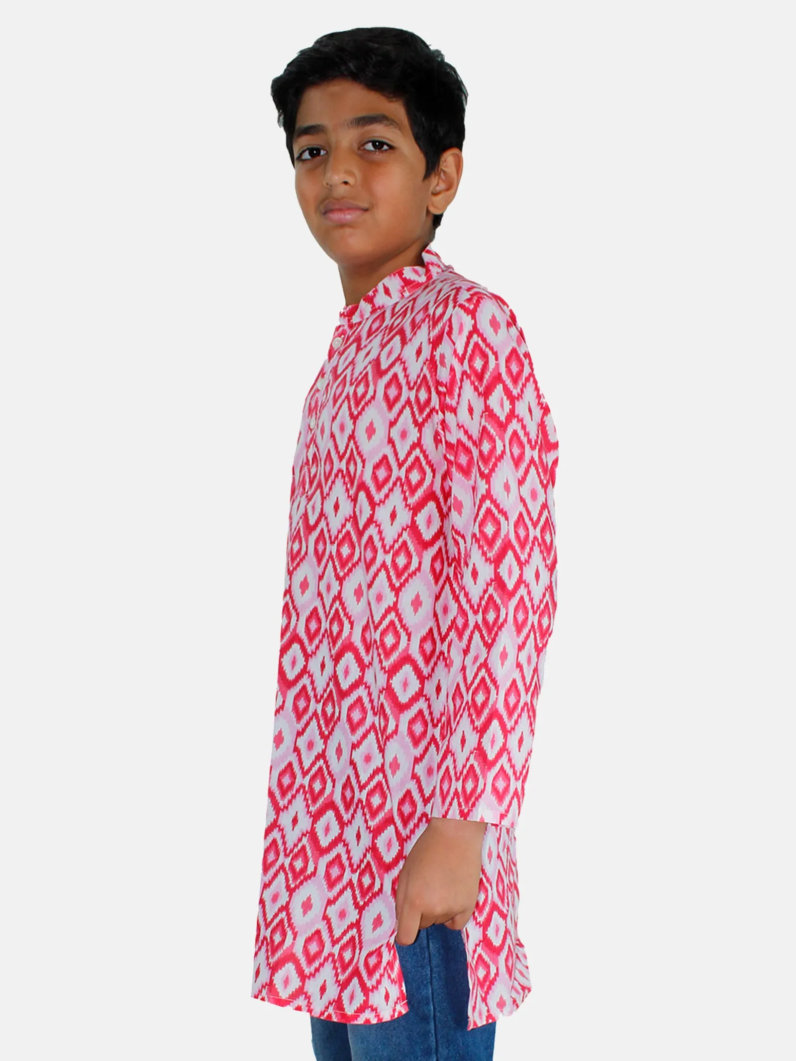 Boys Printed Kurta