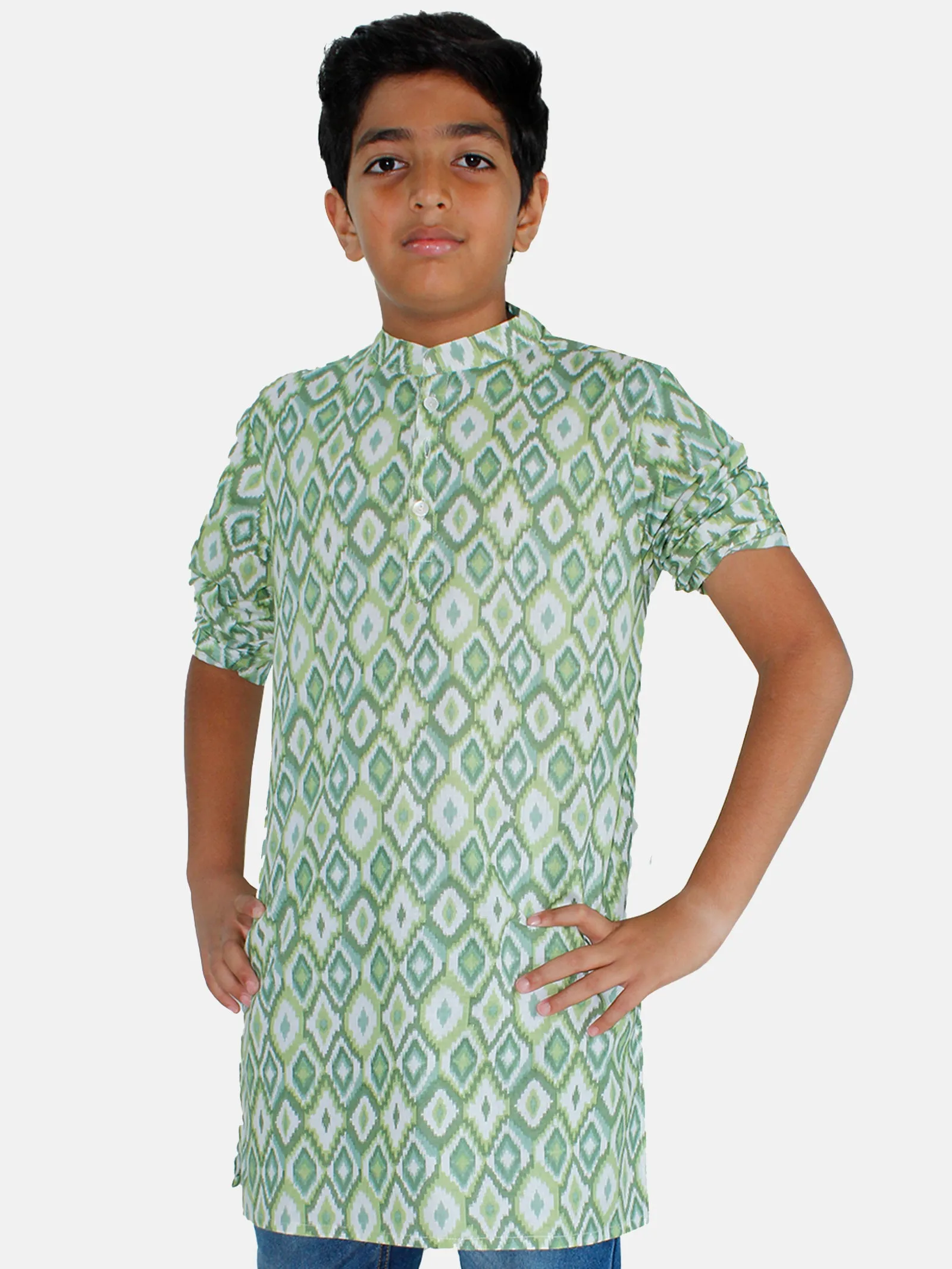 Boys Printed Kurta