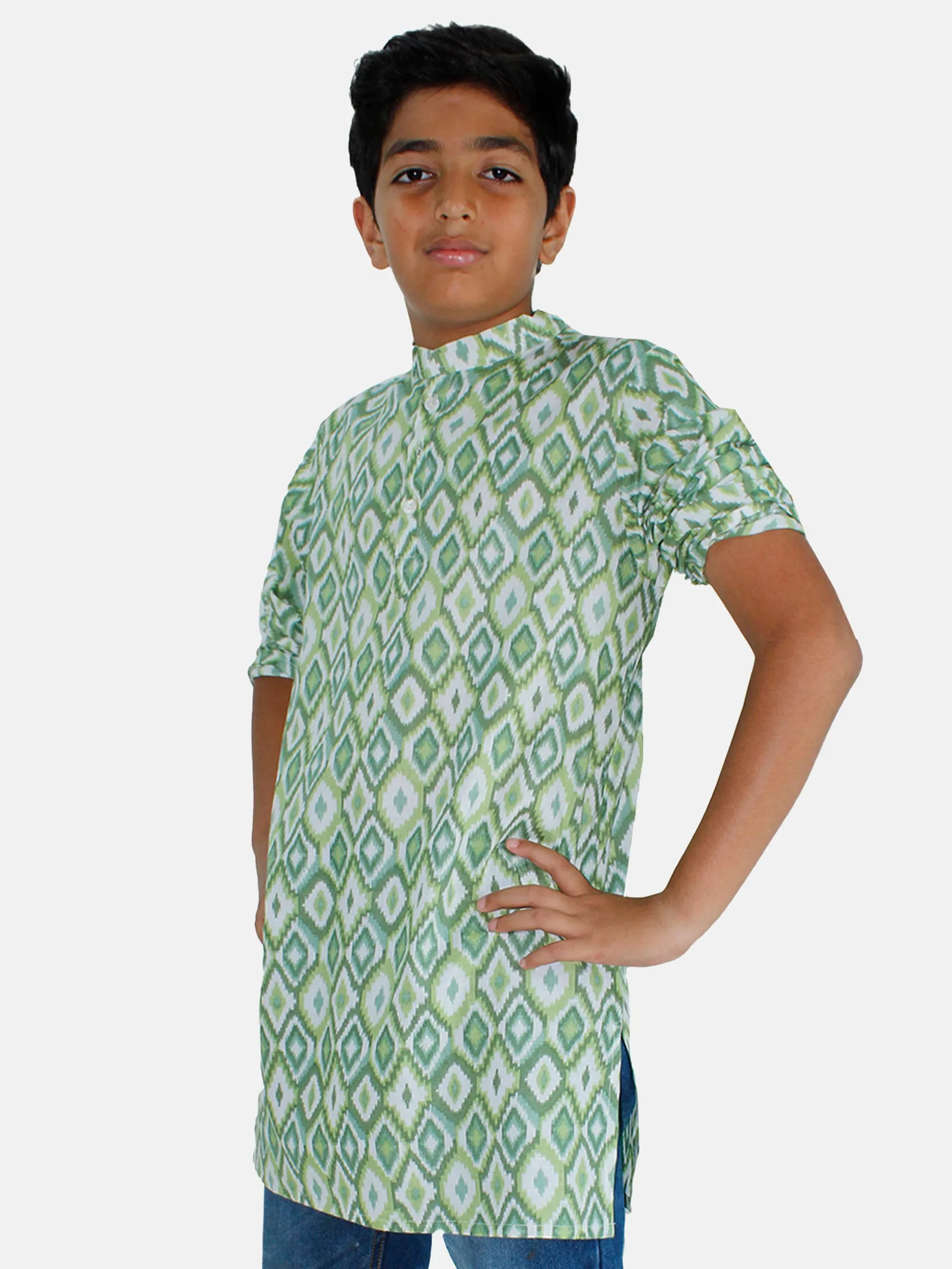 Boys Printed Kurta