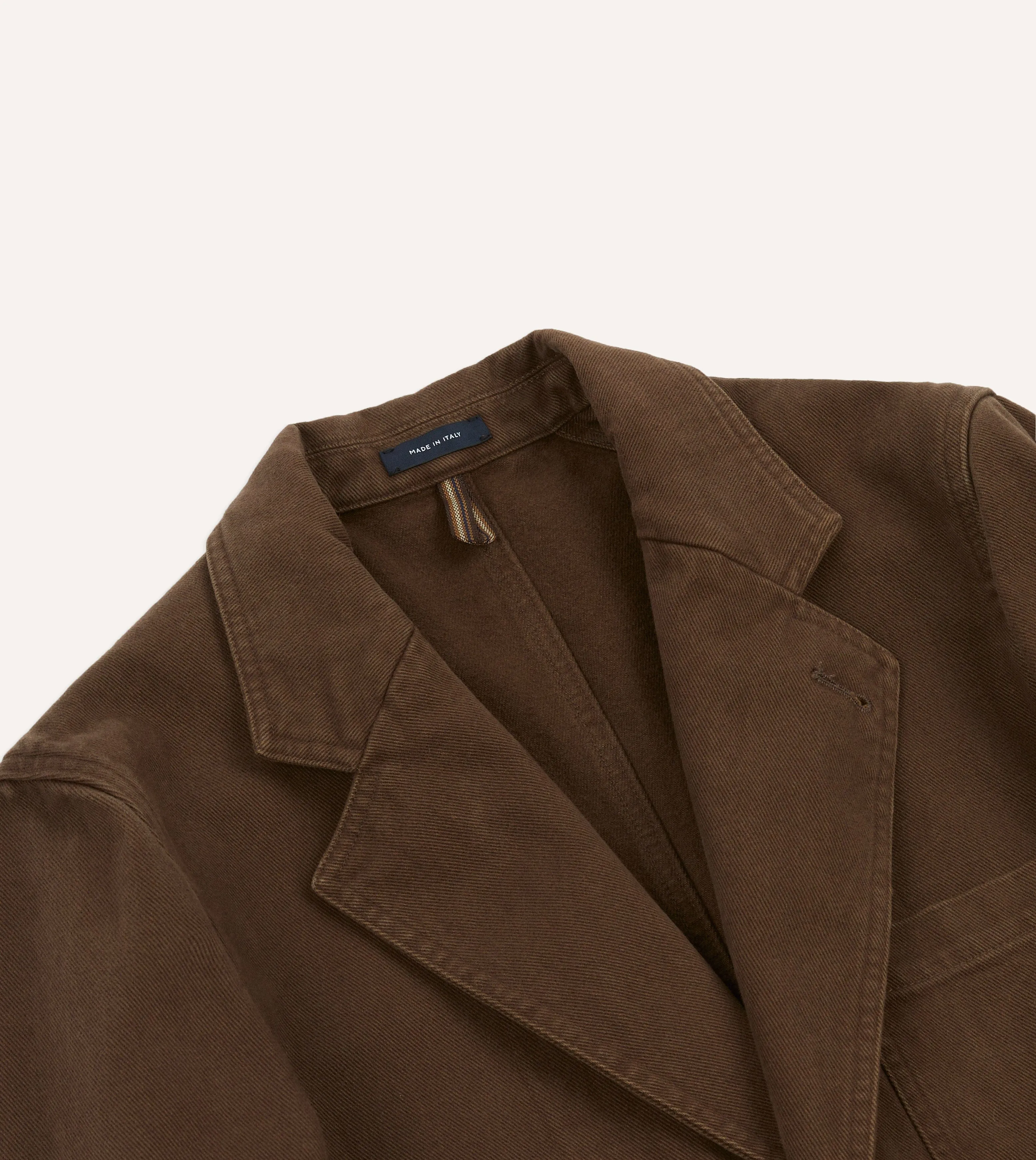 Brown Heavy Cotton Twill Games Blazer Mk. I