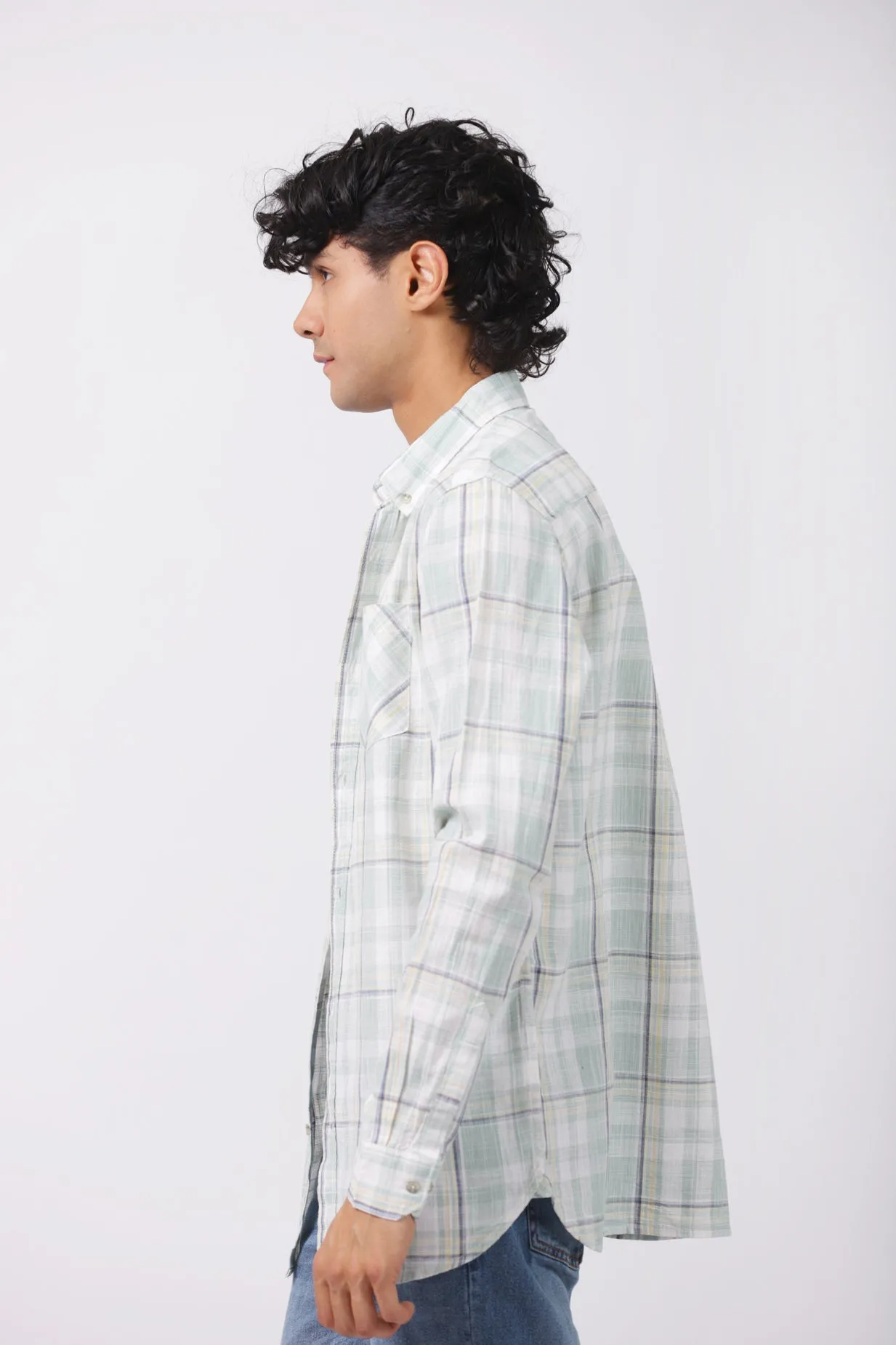 BUTTON DOWN CHECK SHIRT