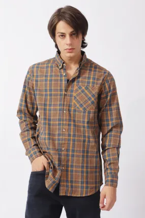 BUTTON DOWN CHECK SHIRT