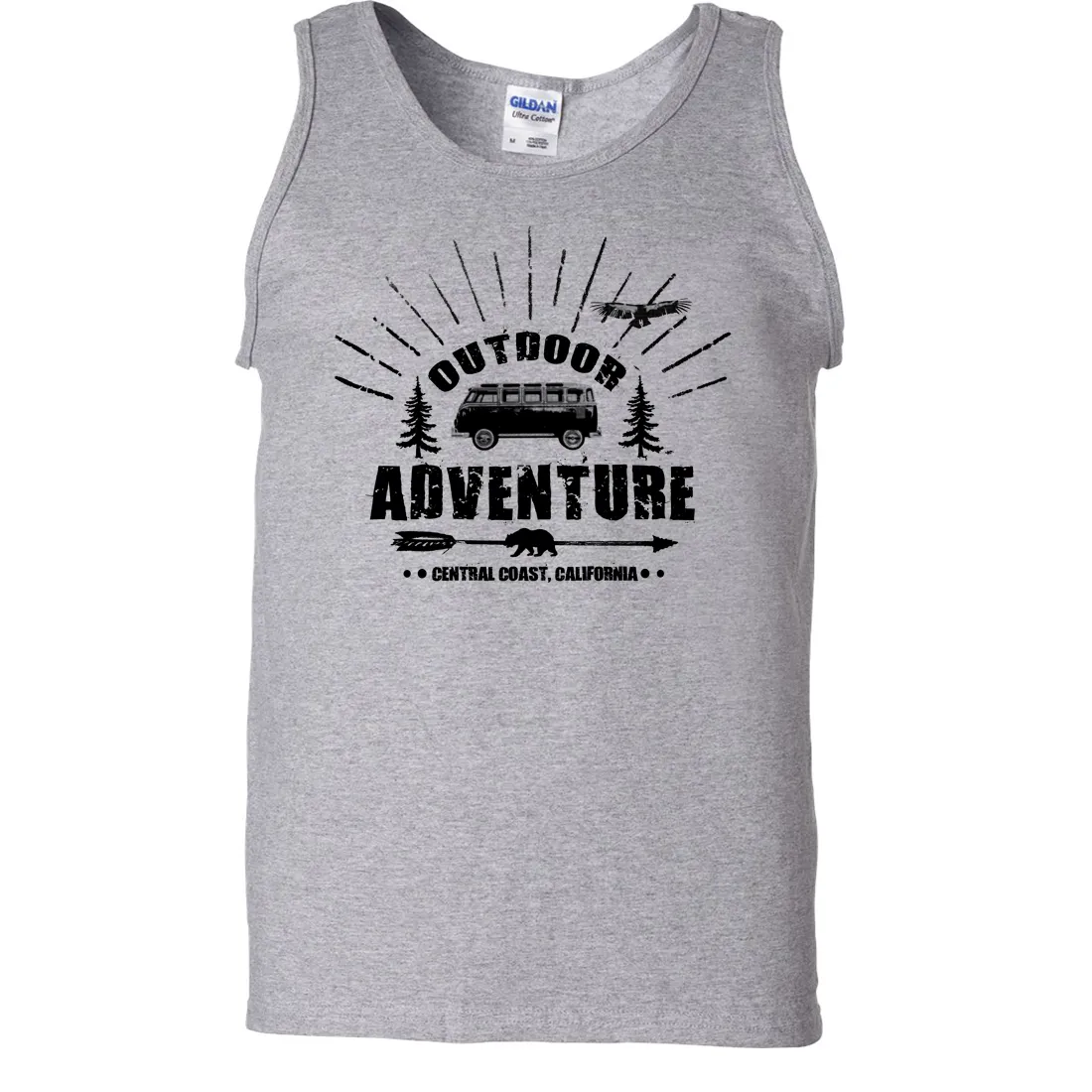 California Outdoor Adventure Asst Colors Tank Top