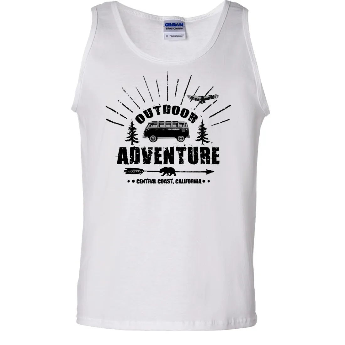 California Outdoor Adventure Asst Colors Tank Top