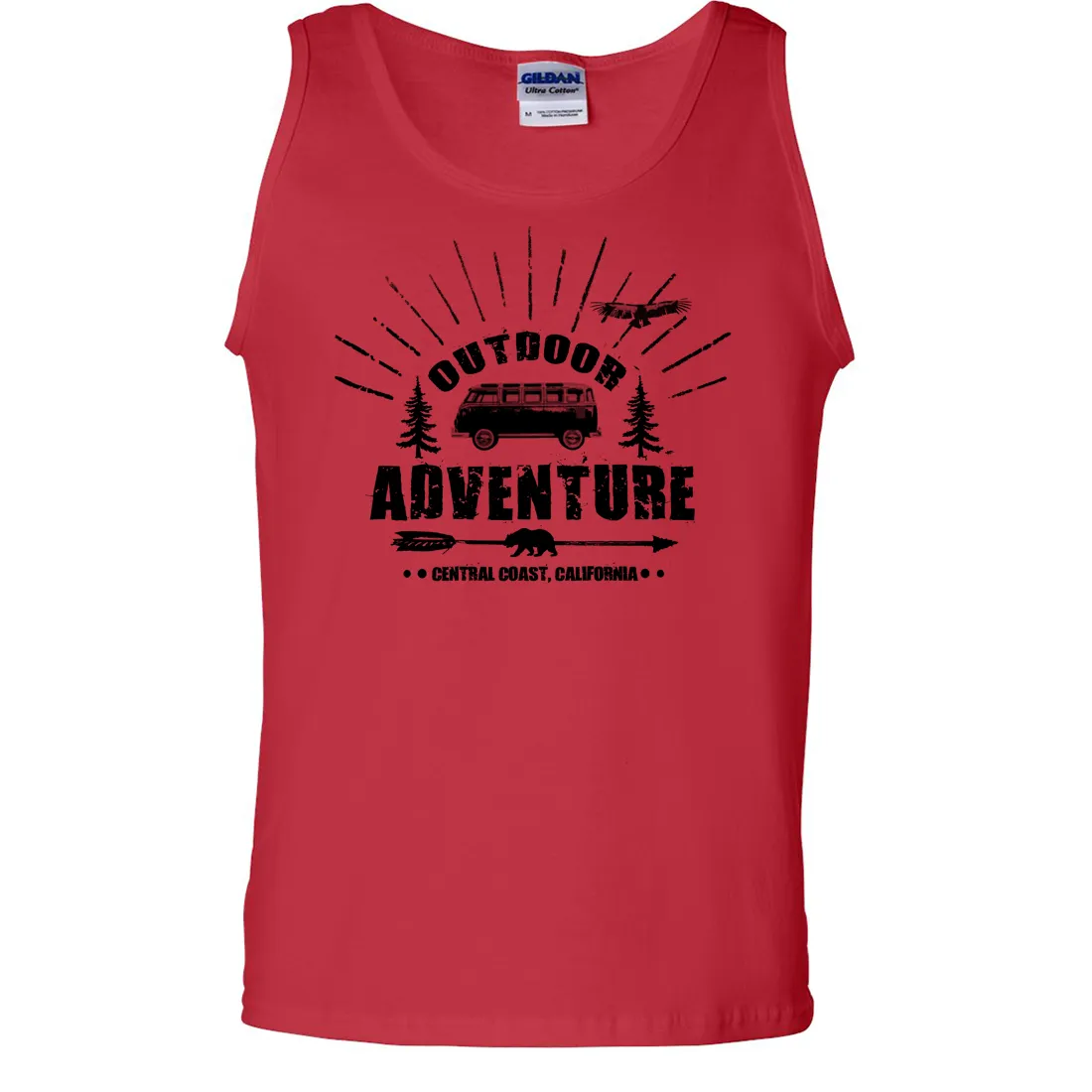 California Outdoor Adventure Asst Colors Tank Top