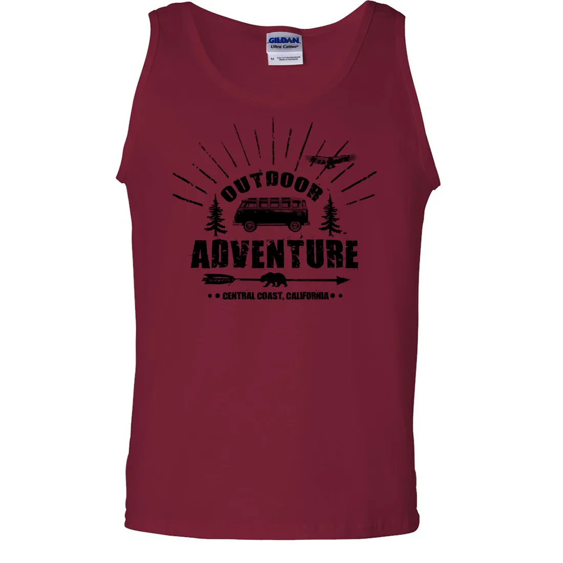 California Outdoor Adventure Asst Colors Tank Top