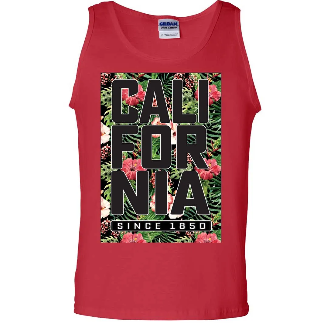 California Republic 1850 Floral Asst Colors Tank Top