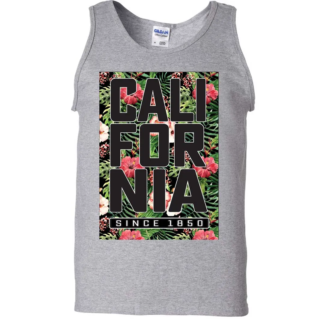 California Republic 1850 Floral Asst Colors Tank Top