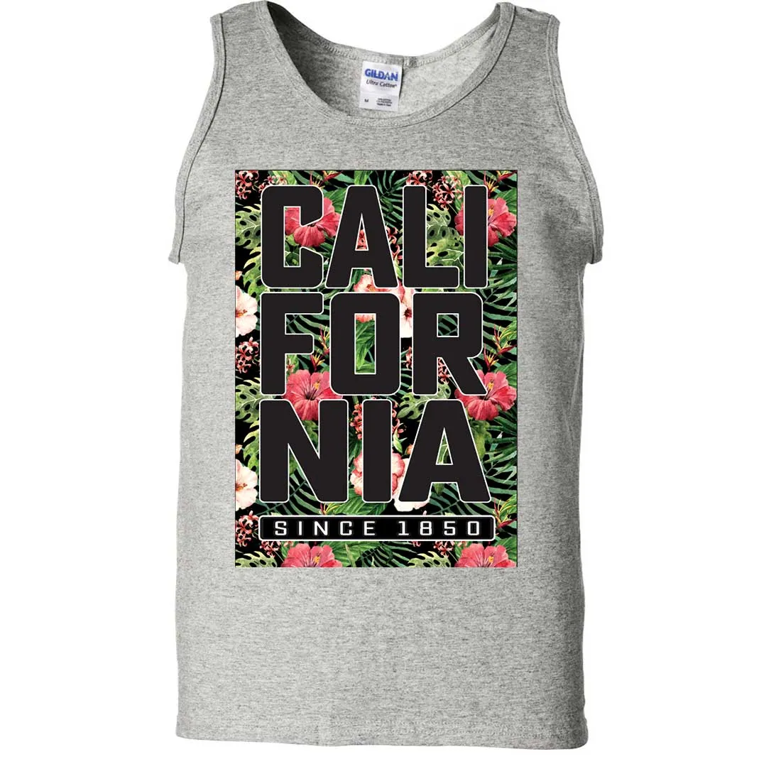 California Republic 1850 Floral Asst Colors Tank Top