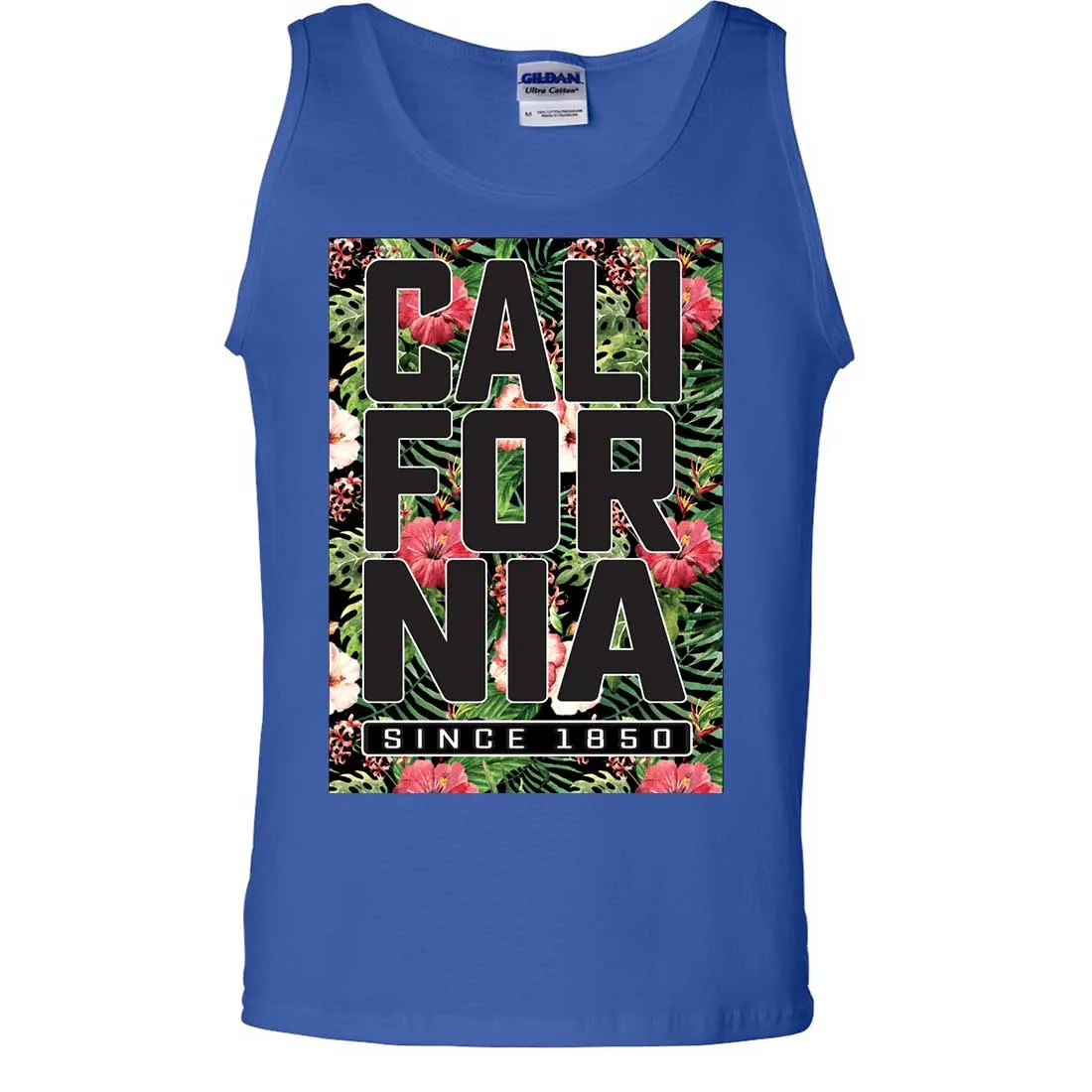 California Republic 1850 Floral Asst Colors Tank Top