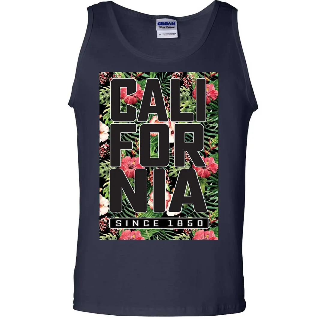 California Republic 1850 Floral Asst Colors Tank Top