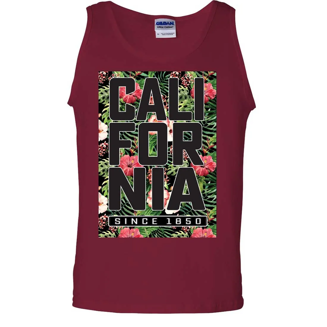 California Republic 1850 Floral Asst Colors Tank Top