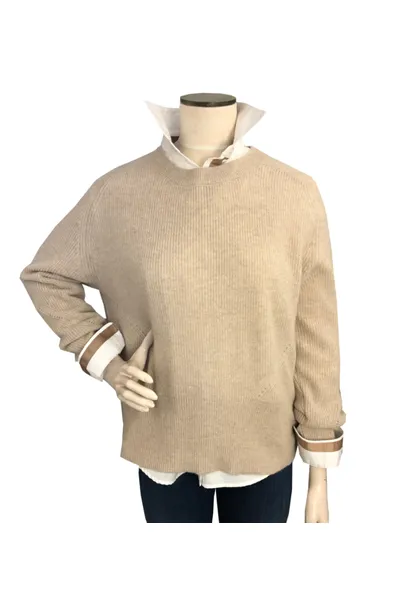 Camel Cashmere Sweater