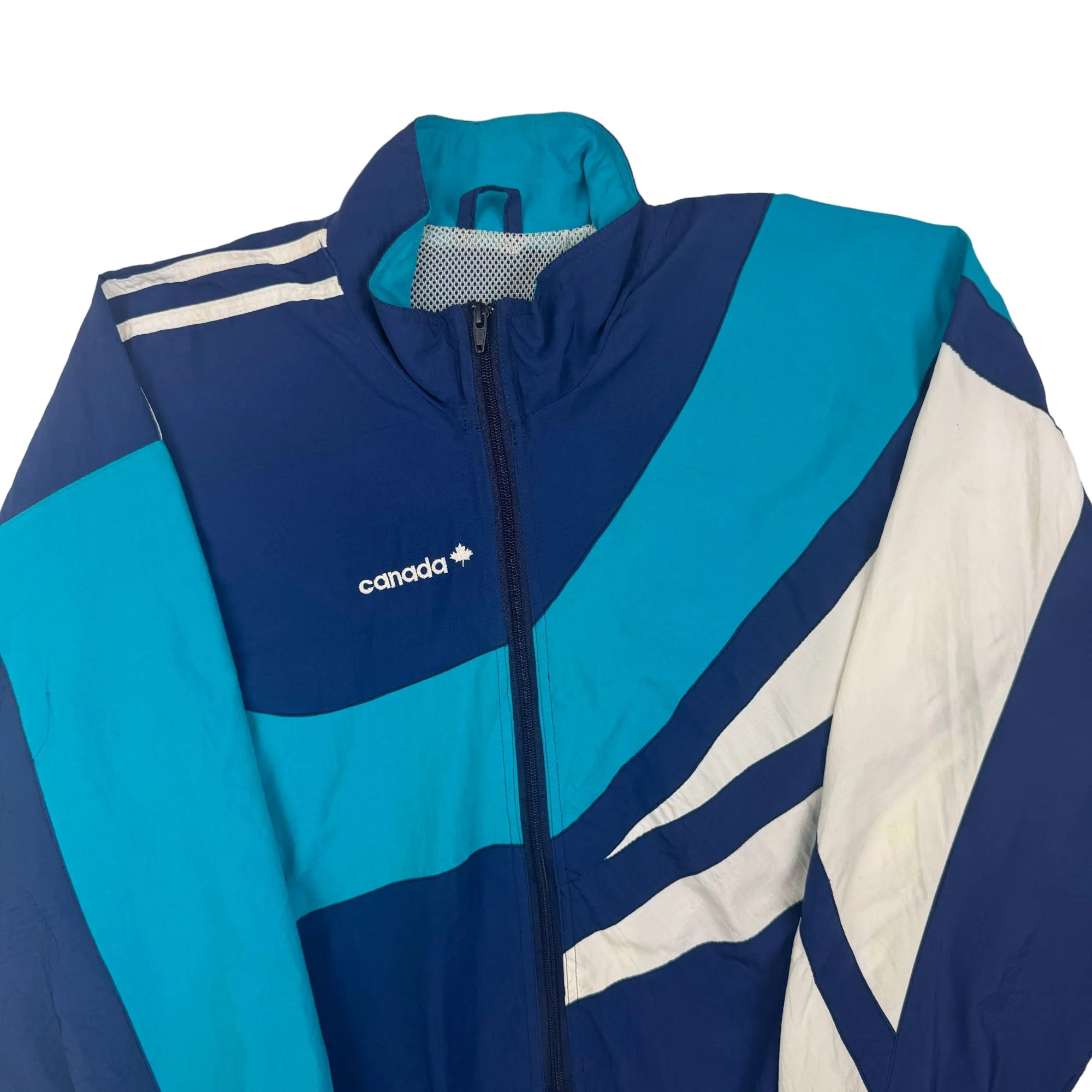 Canada 90's Colourblock Track Jacket Blue