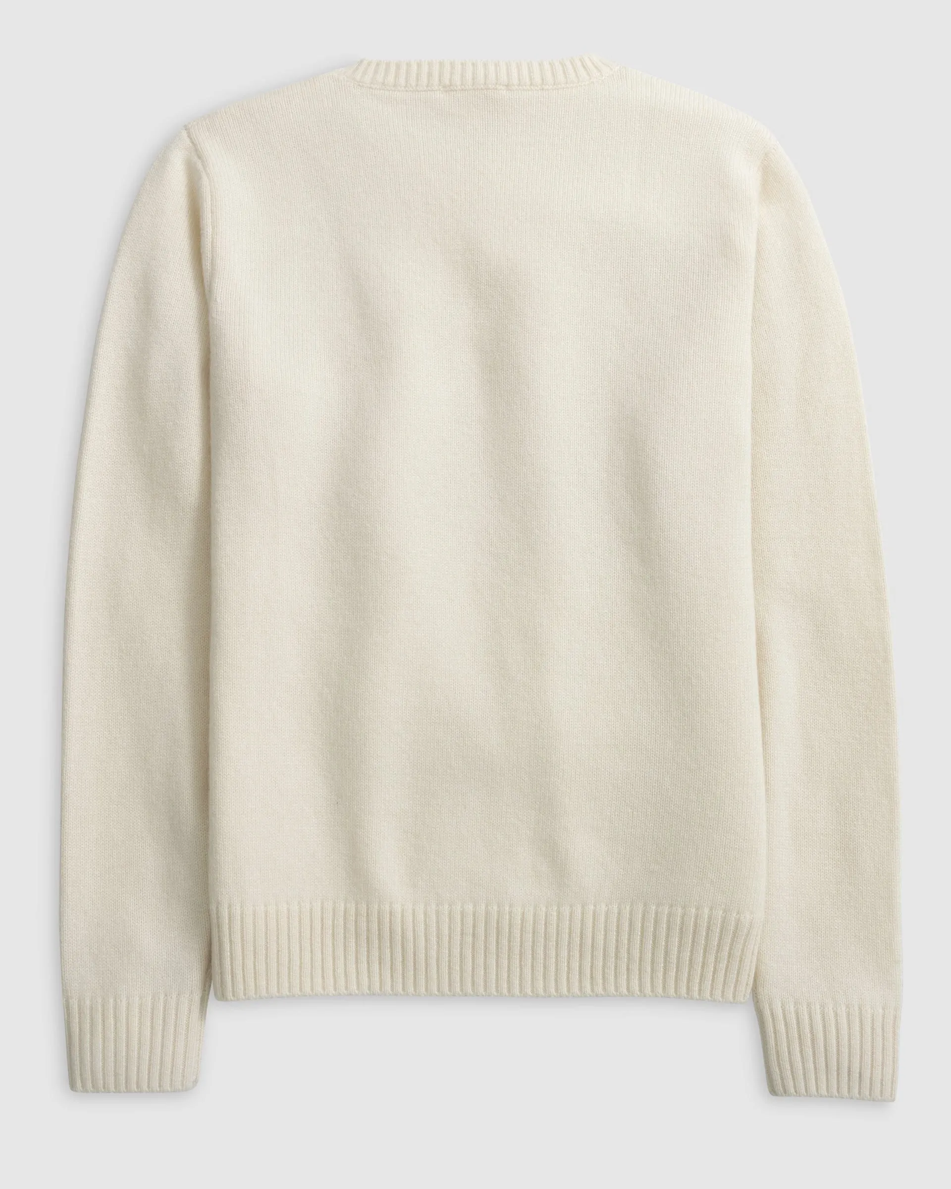 Cashmere Blend Crewneck Sweater