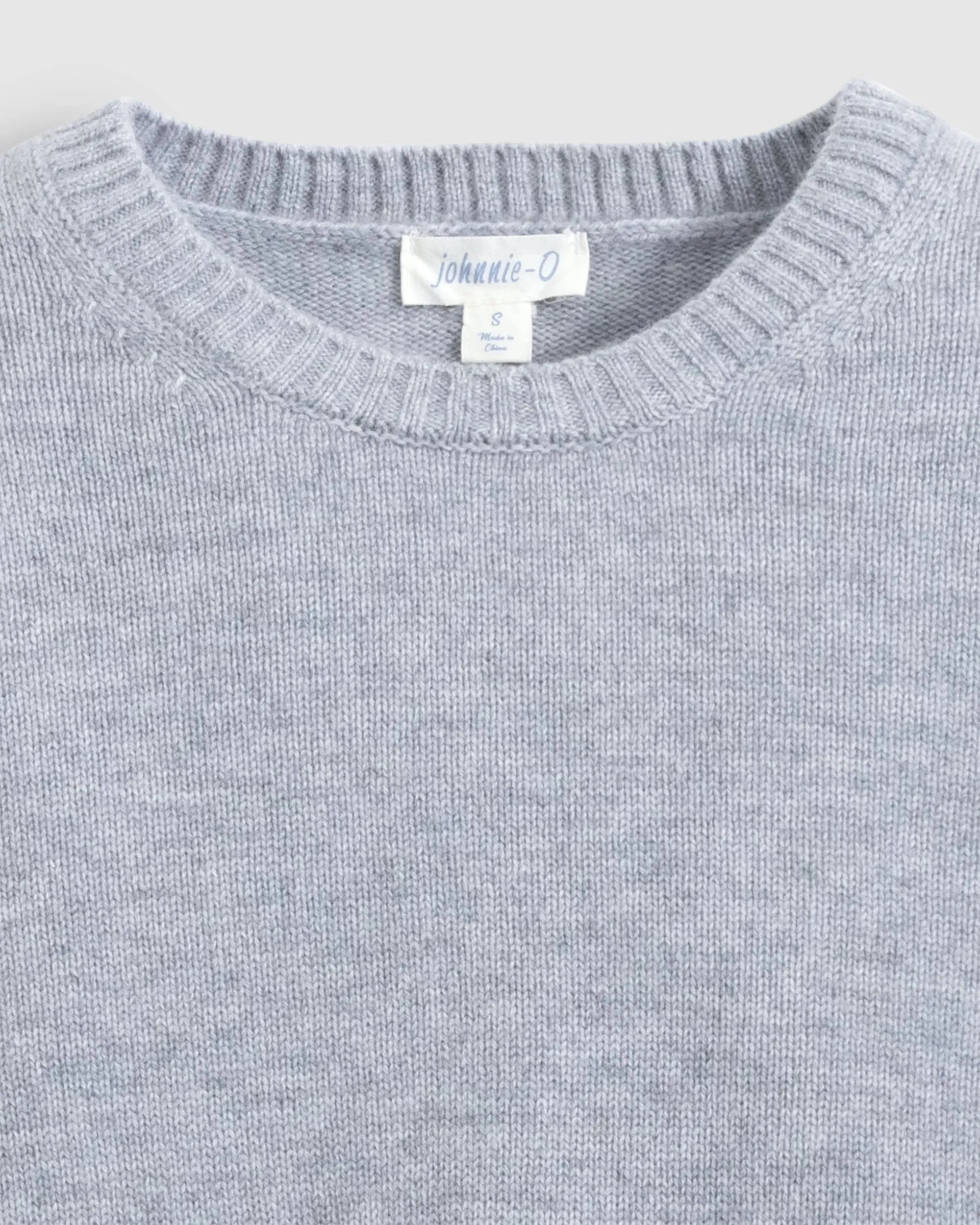 Cashmere Blend Crewneck Sweater