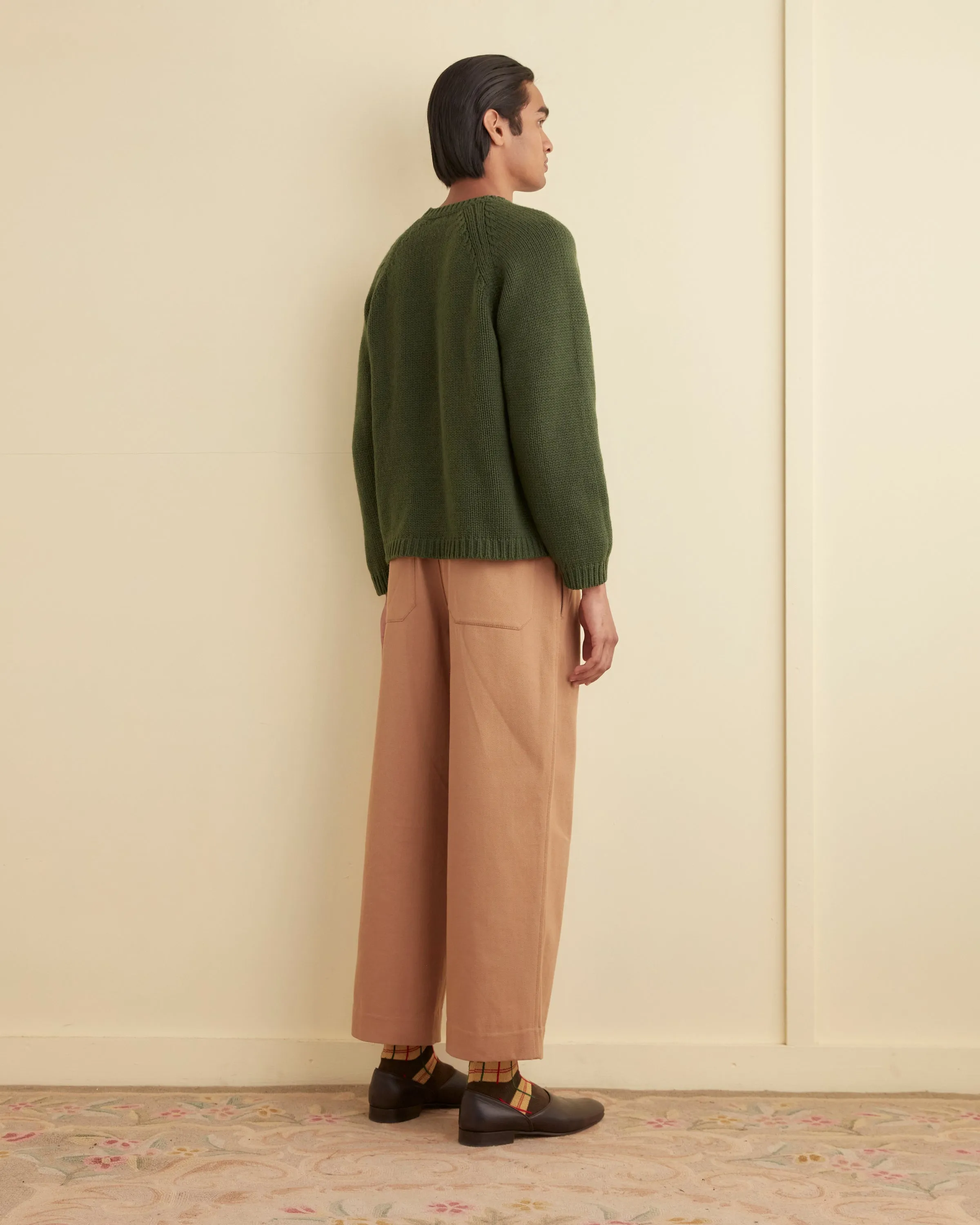 Cashmere Crewneck - Green