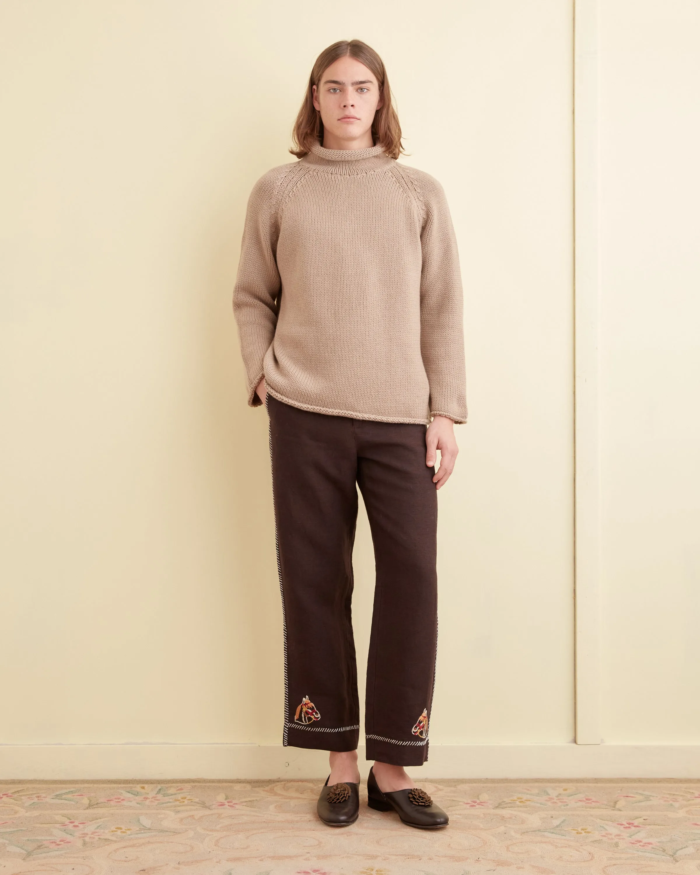 Cashmere Rollneck - Oatmeal