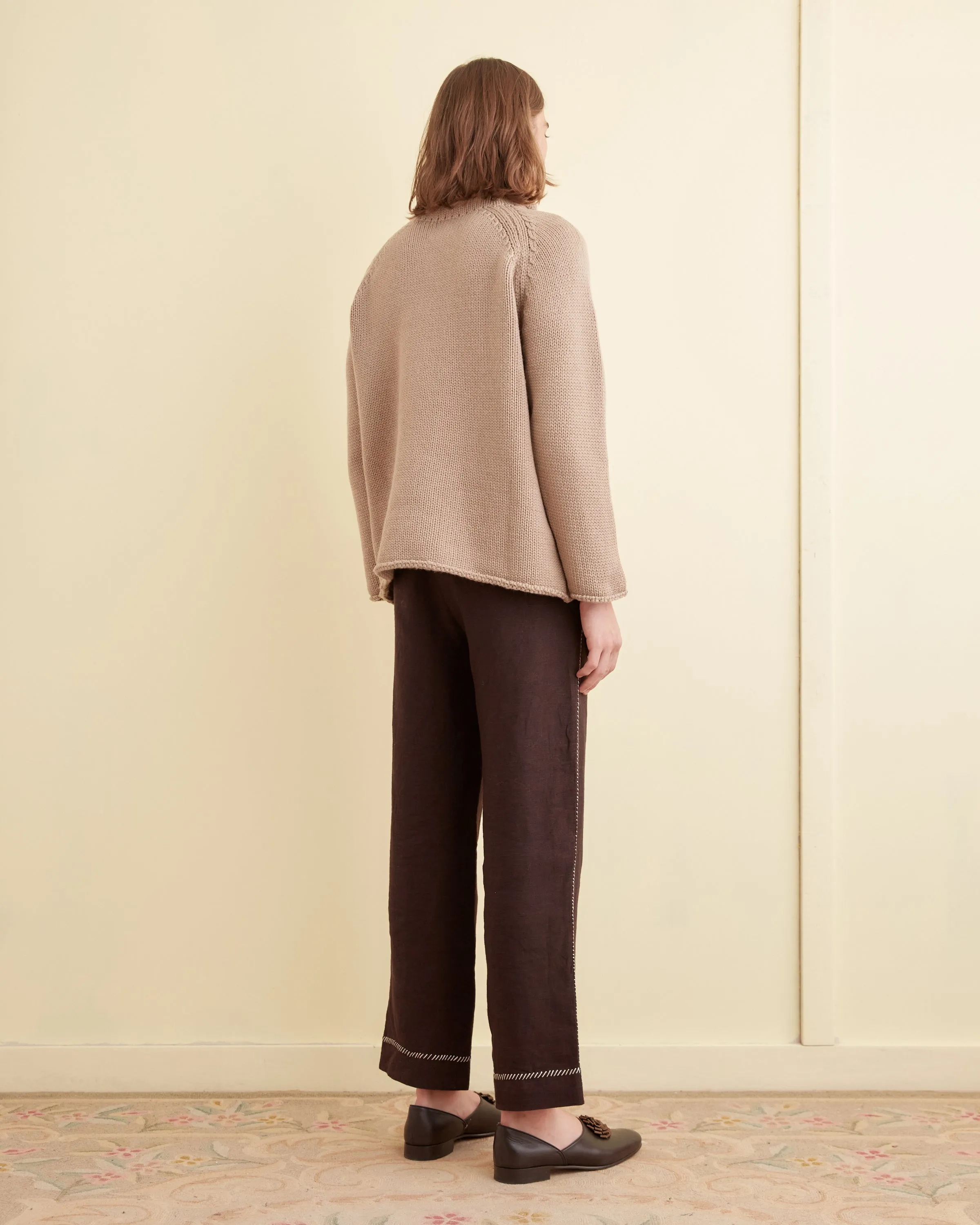 Cashmere Rollneck - Oatmeal