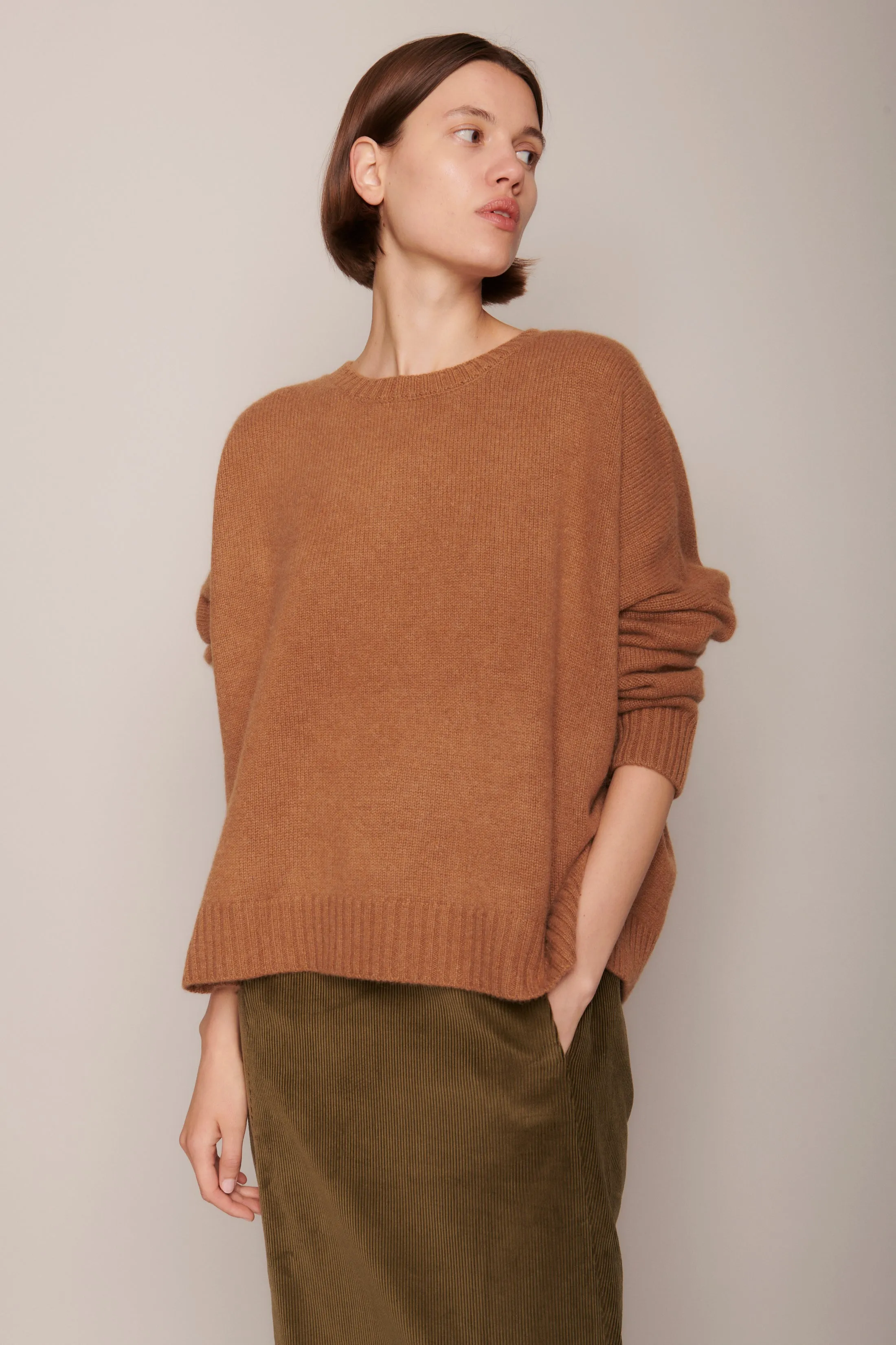 Cashmere Wide Pullover