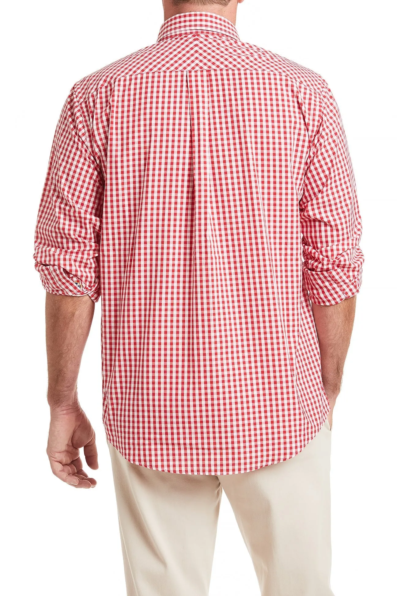 Chase Shirt Wide Gingham Red